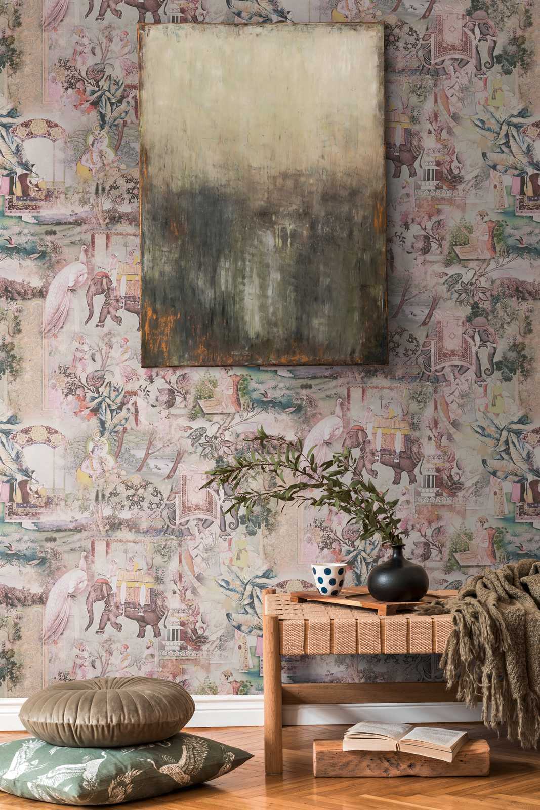 AS Création Vliestapete Dream Flowery Vintage 381732