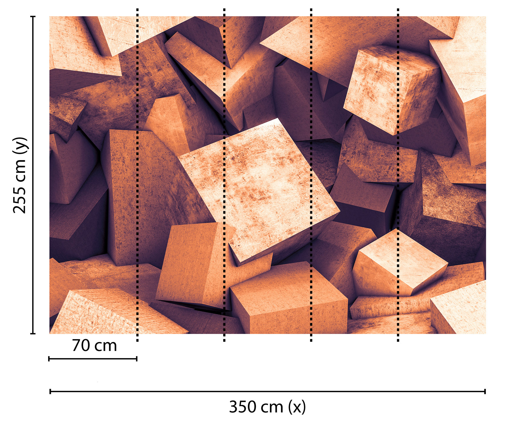 AS Fototapete Designwalls ConcreteBlocks DD118736