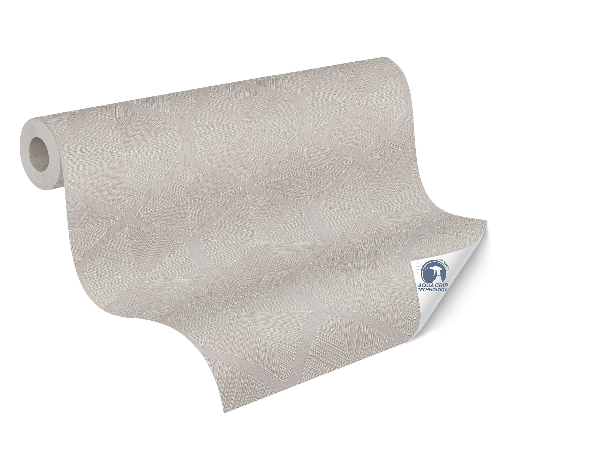 AS Vliestapete Cosiness Designdrop 2 Grafik Grau 793193