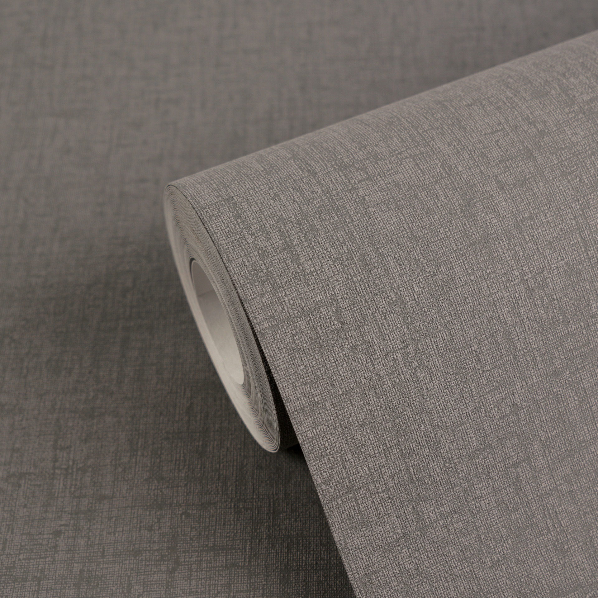 Livingwalls Vliestapete Stories of Life Uni Anthrazit 396552