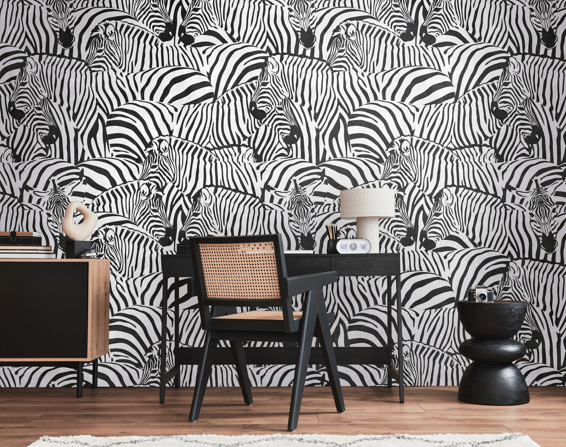 Livingwalls Vliestapete The Wall 3 Zebra 398731