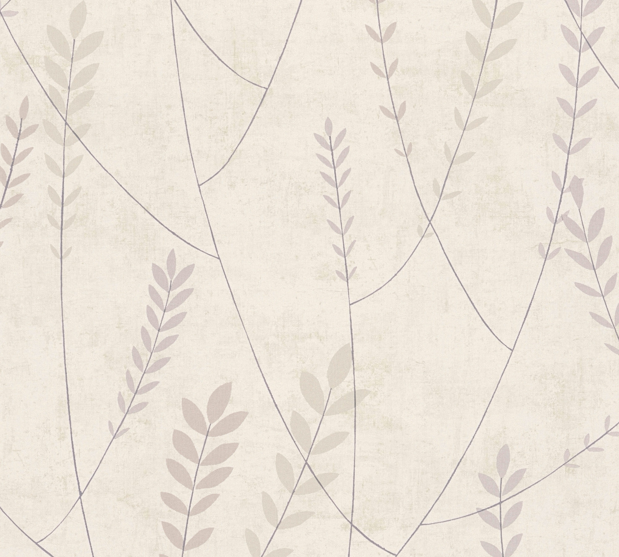 AS Vliestapete Nordic Feeling Floral Grau 791464