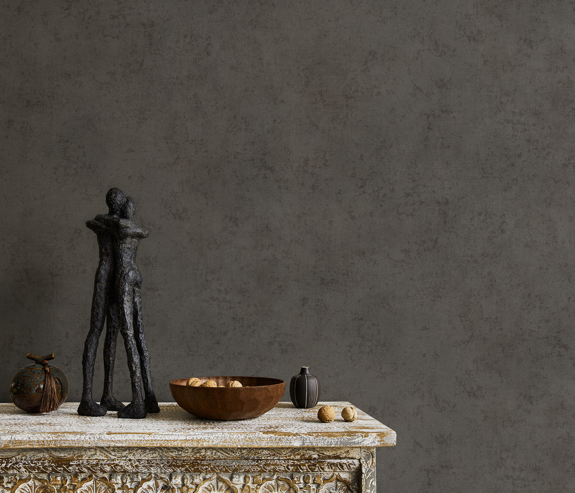 Erismann Vliestapete Elle 4 grau 1043837