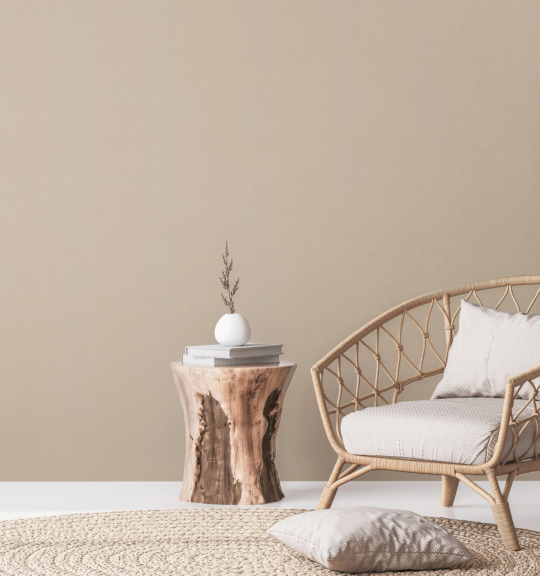 AS Vliestapete Deco Satintapete Unitapete 386621