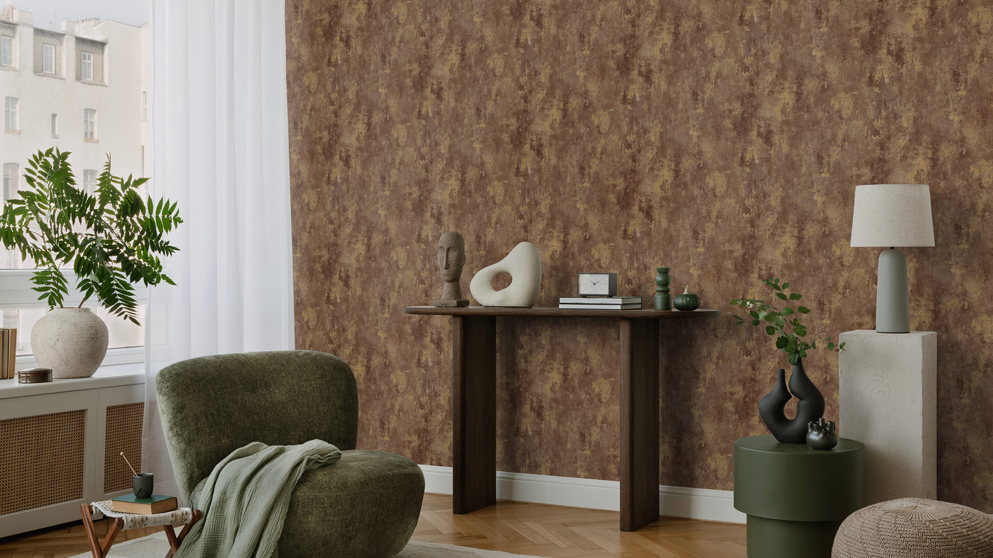 Rasch Vliestapete #followusaround Braun 418262