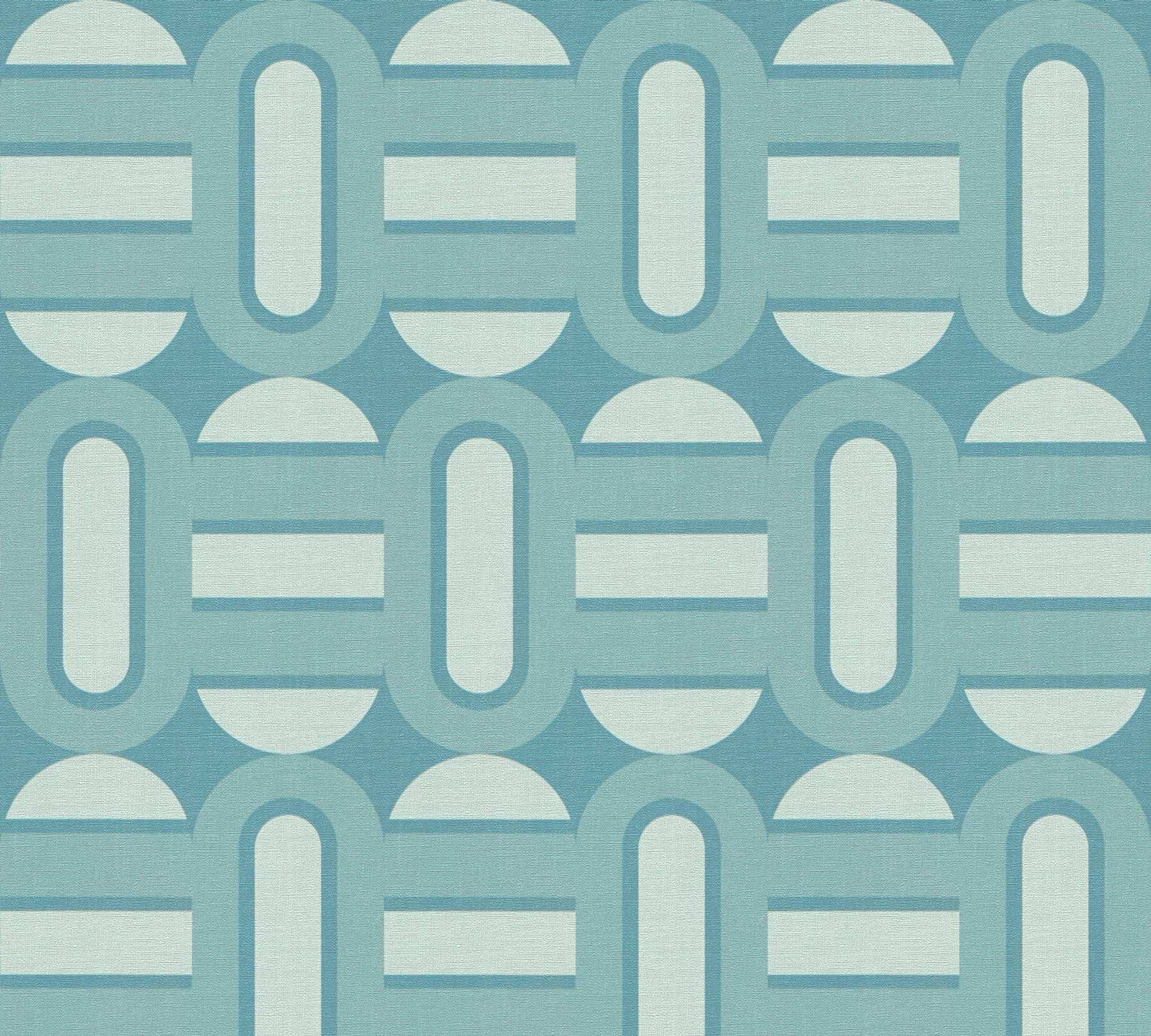 AS Creation Vliestapete Retro Chic Türkis 395364