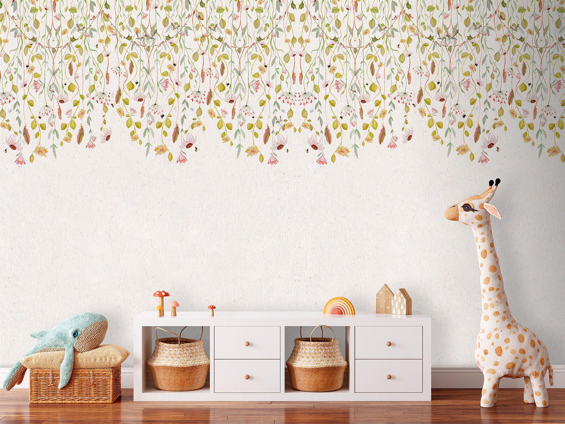 Decoprint Fototapete Cute Walls Blumenfantasie CW61242