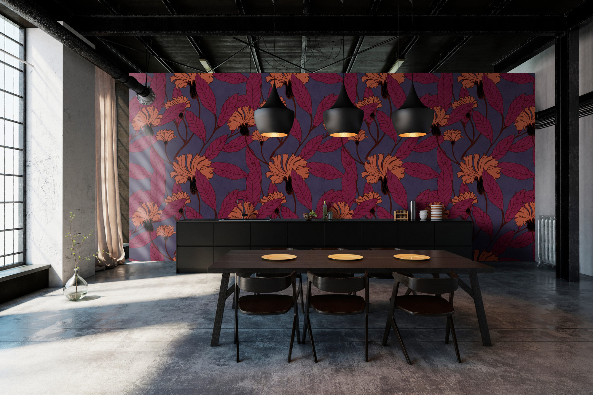 AS Fototapete Walls by Patel 2 Blumen DD114592