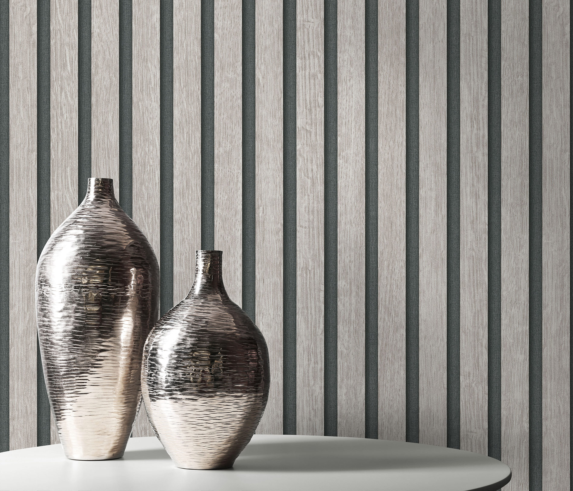 Erismann Vliestapete Holzpaneel taupe 1040038