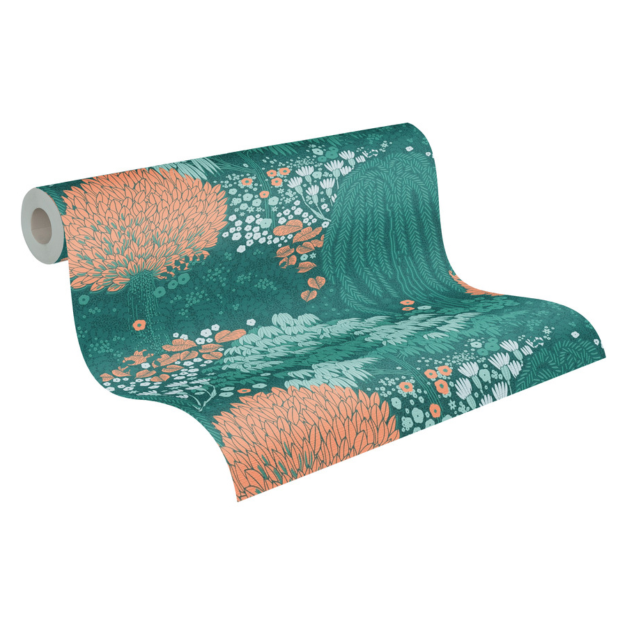 Livingwalls Vliestapete Famous Garden Waldtapete 393503