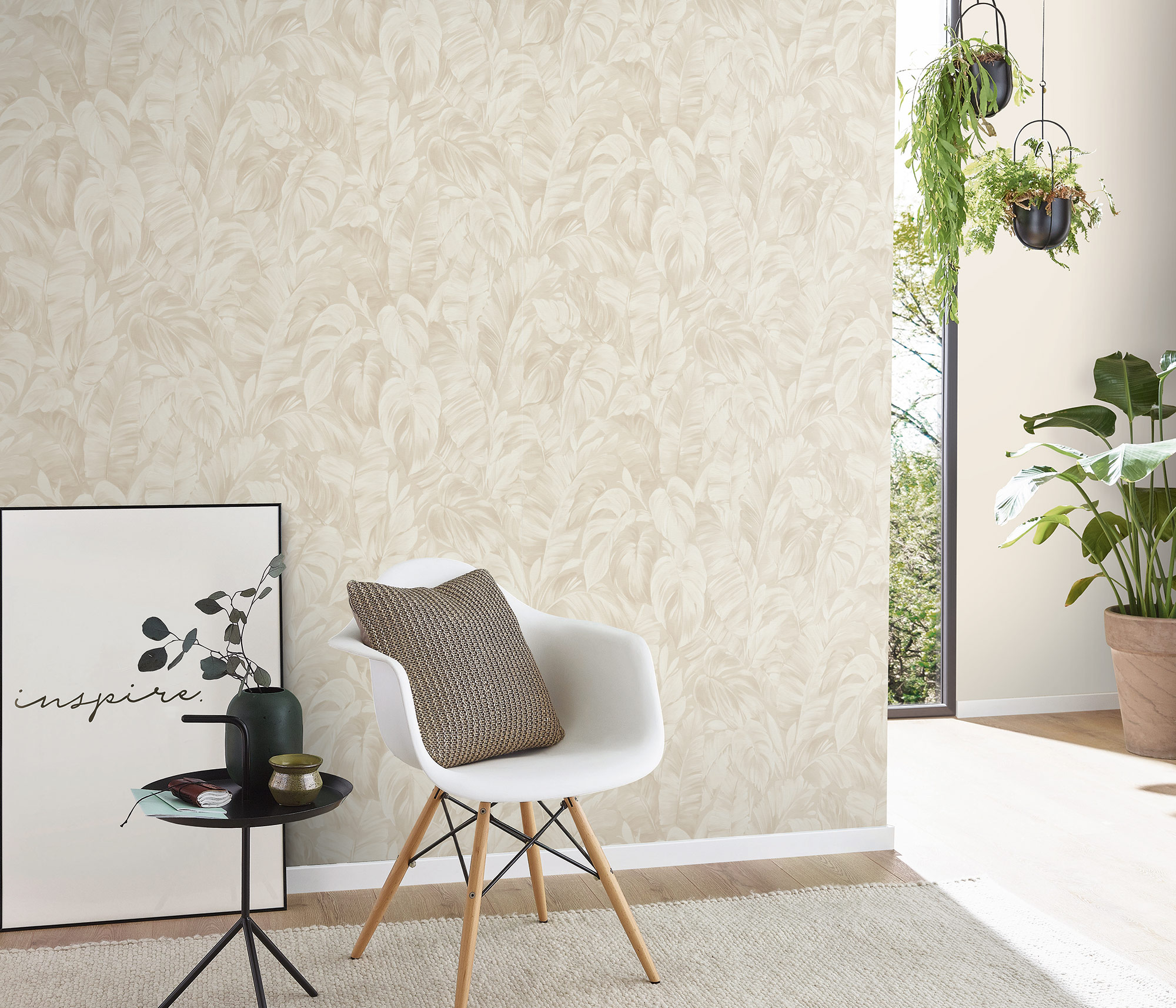 Erismann Vliestapete Play of light creme 1041602