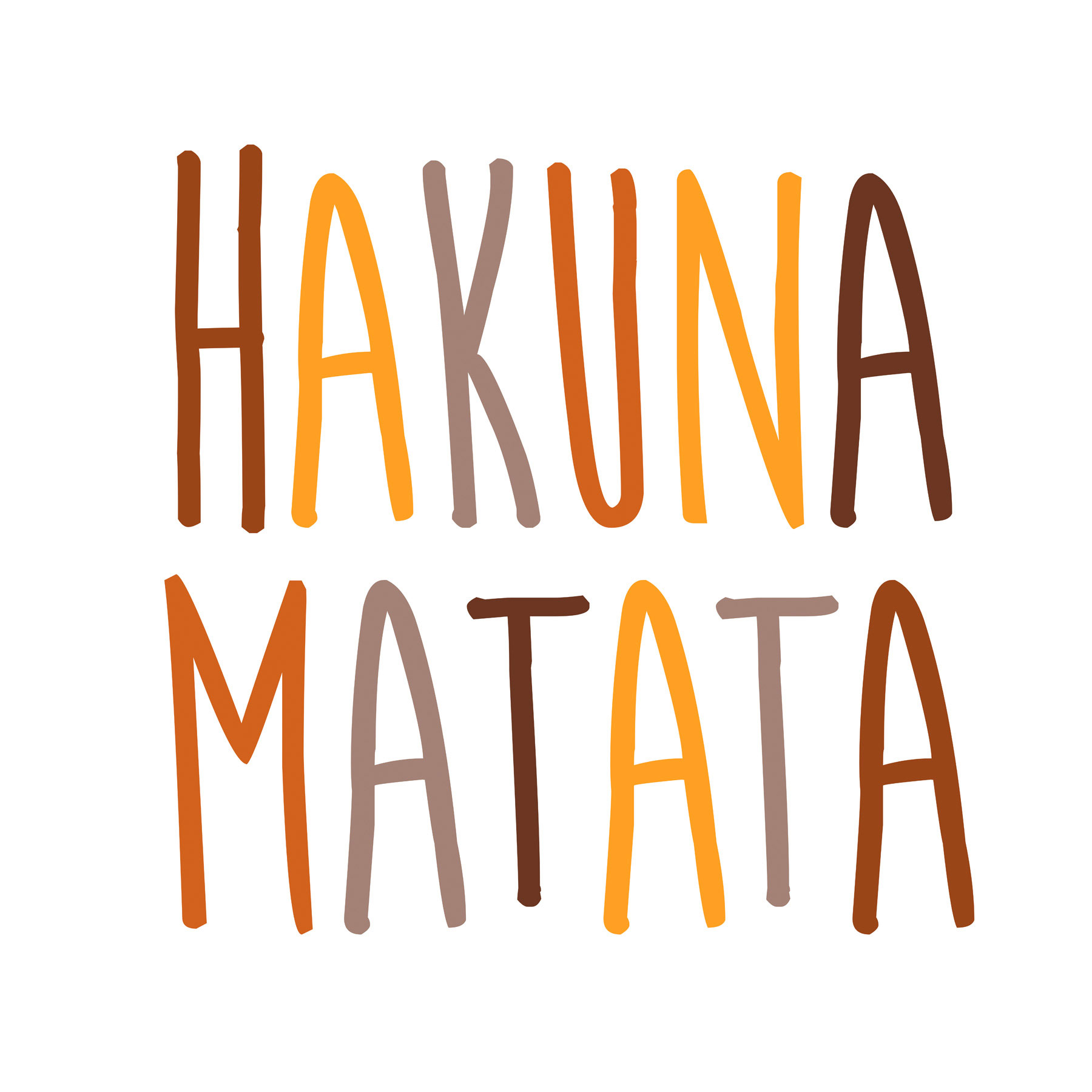AS Leinwandbild Hakuna Matata 2 DD133063