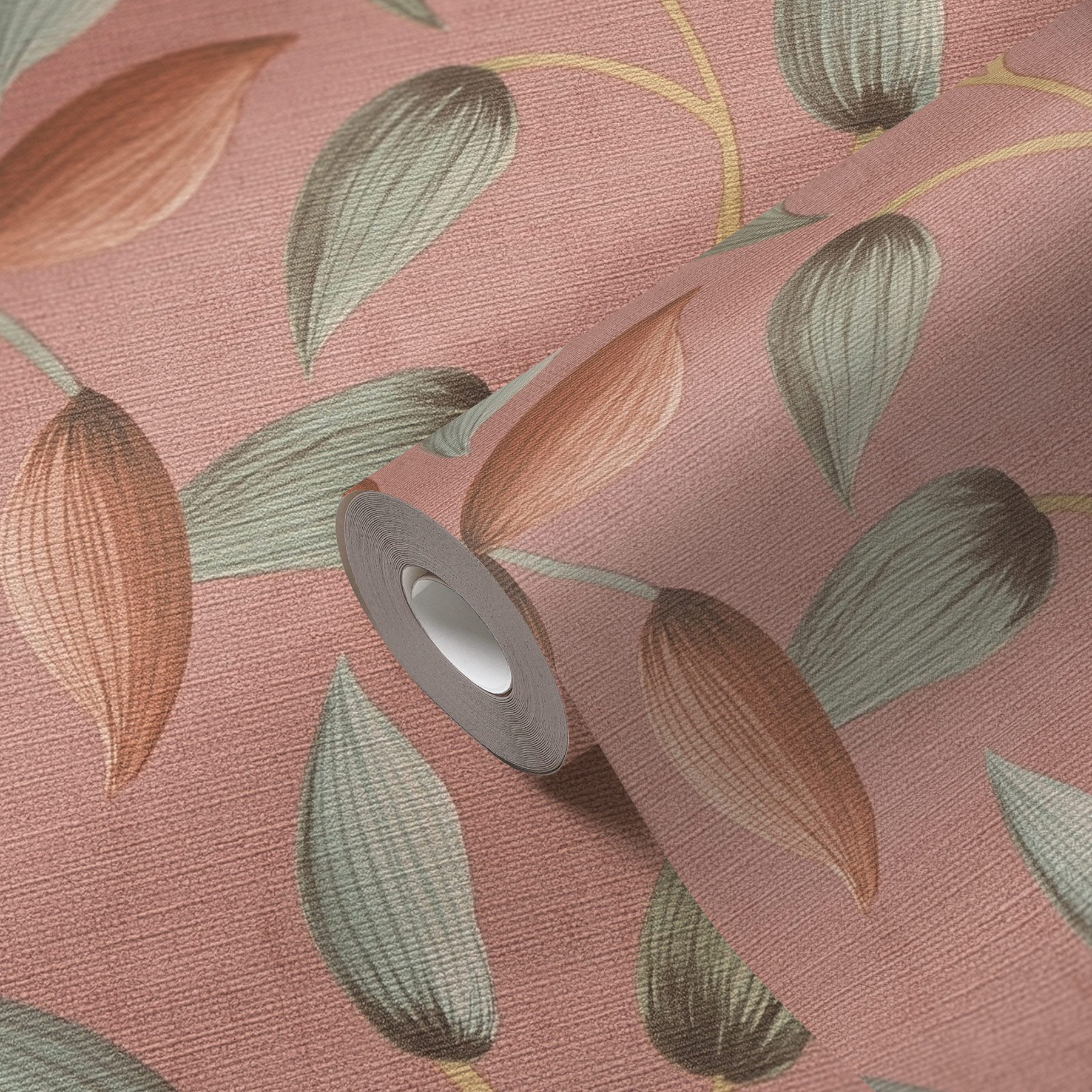 AS Vliestapete PintWalls II Blätter Rosa 397453