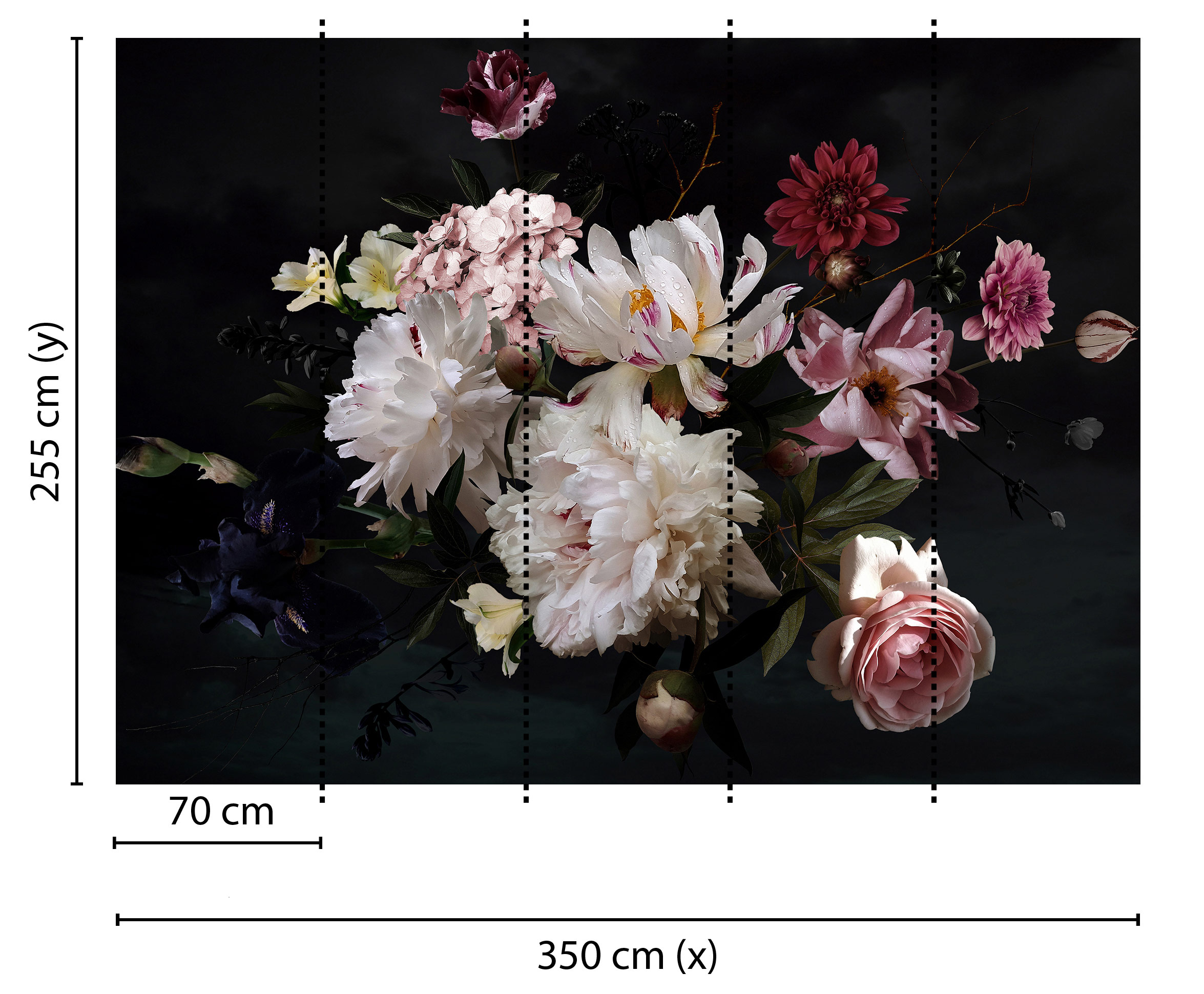 AS Fototapete Designwalls BunchofFlower Blumen DD118518