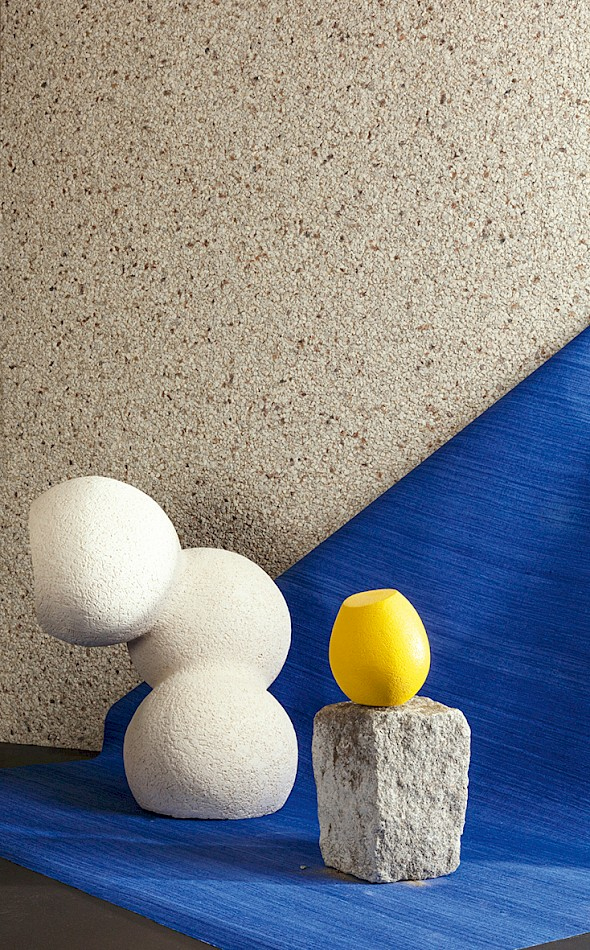 Masureel Vliestapete Rock Quartz Oyster INT501