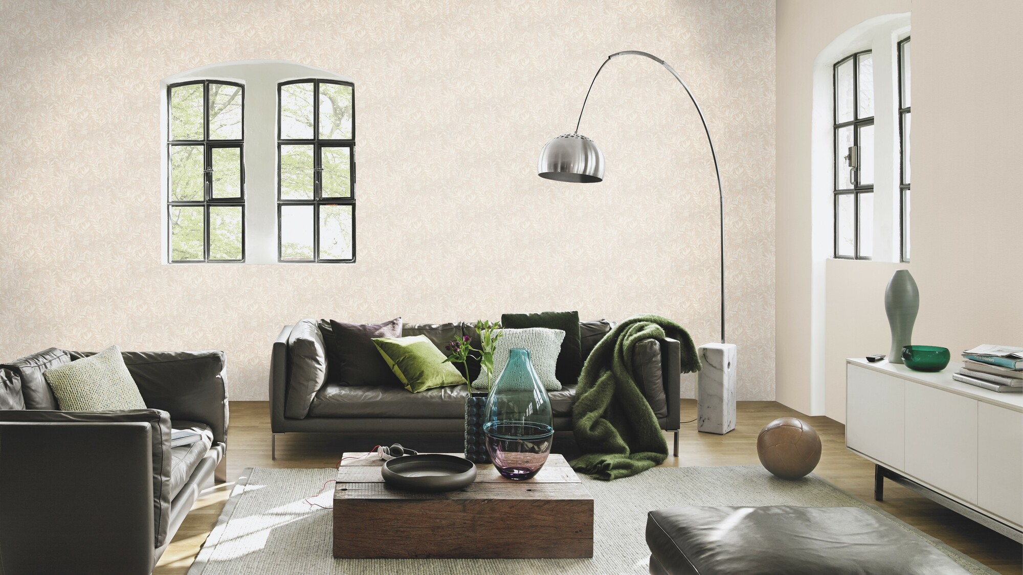 Rasch Vliestapete Barbara Home 3 Stoffstruktur 560077