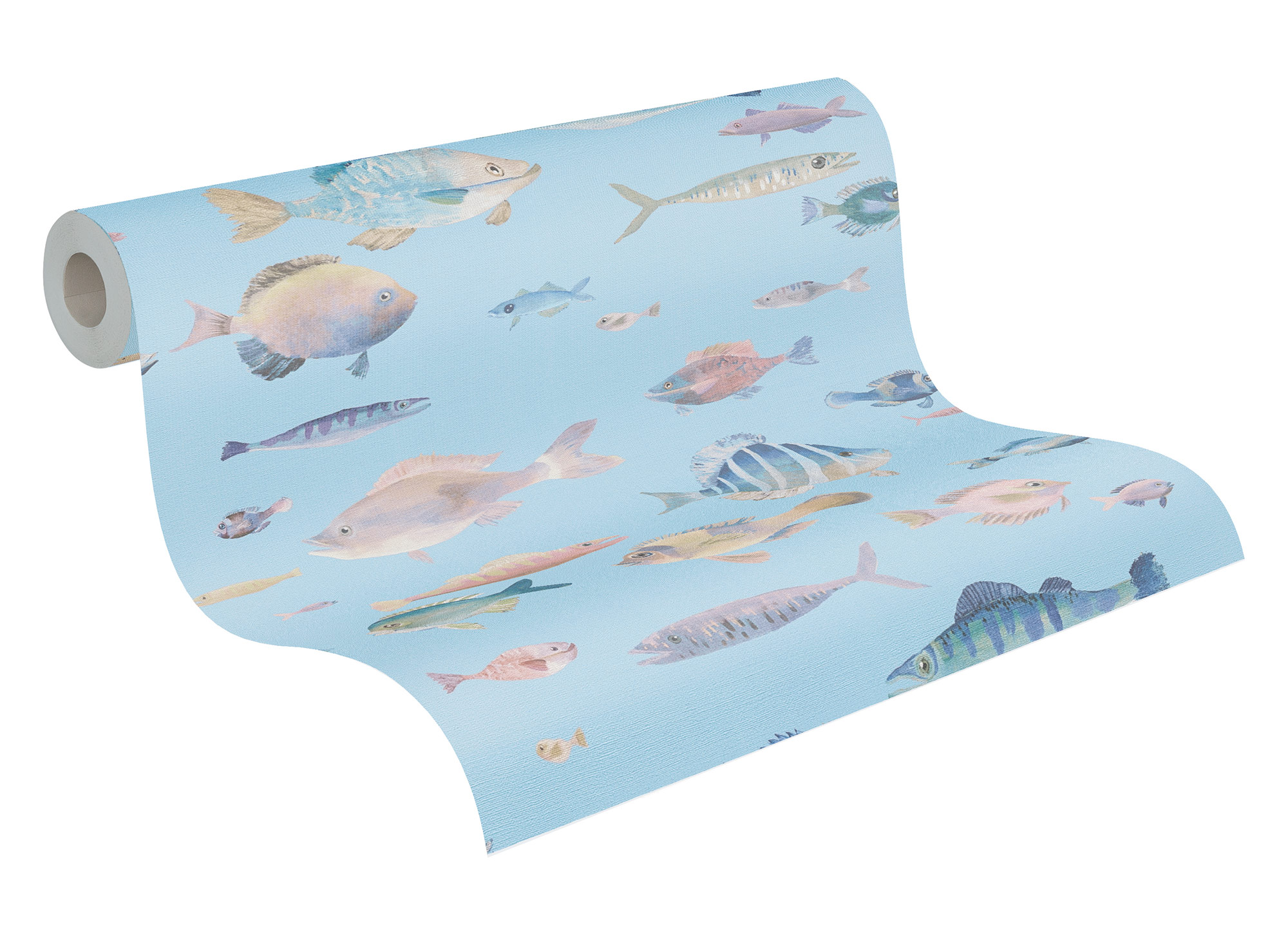 AS Vliestapete PintWalls II Tiertapete Türkis 396962