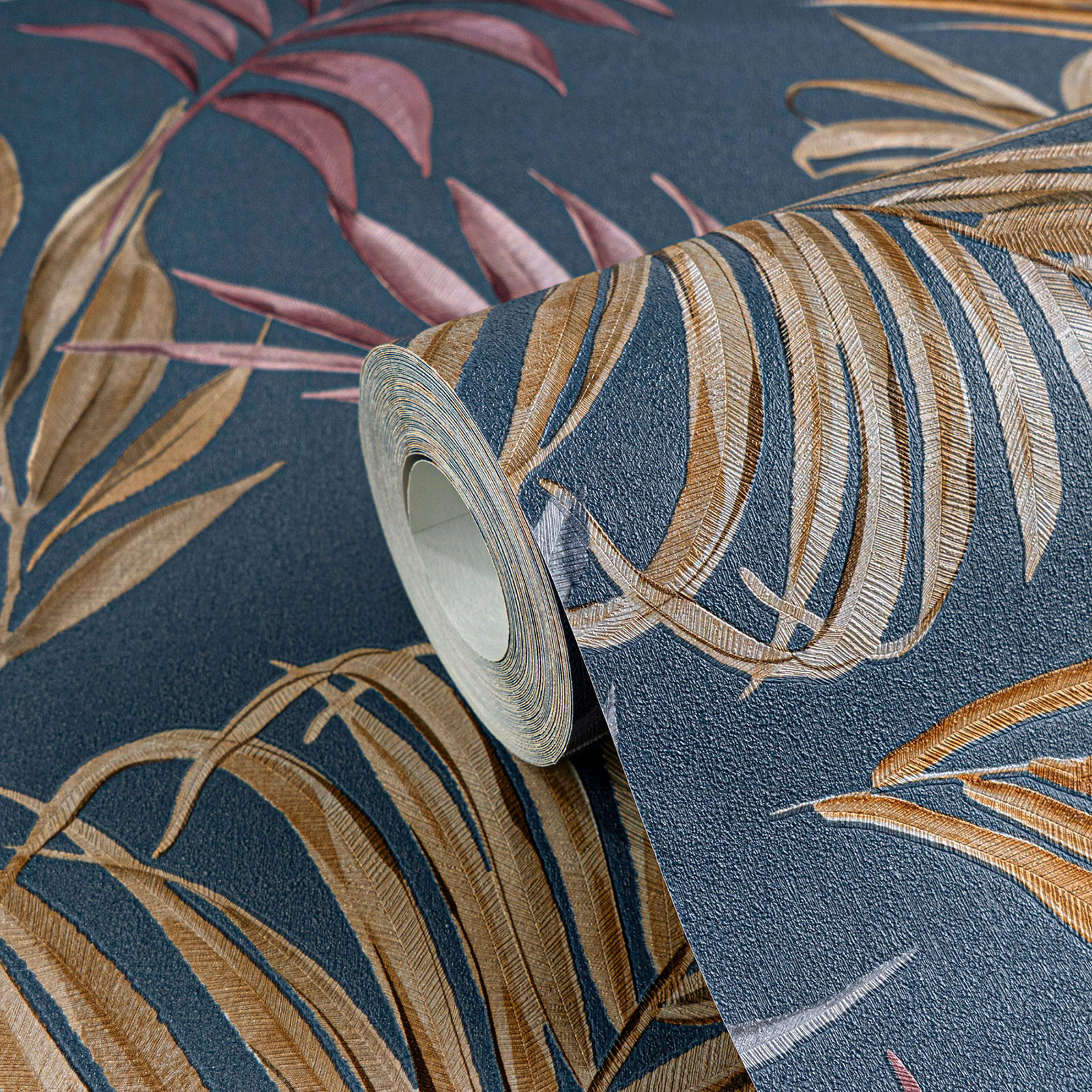 AS Vliestapete CosmoLiving Dschungel Blau 791085