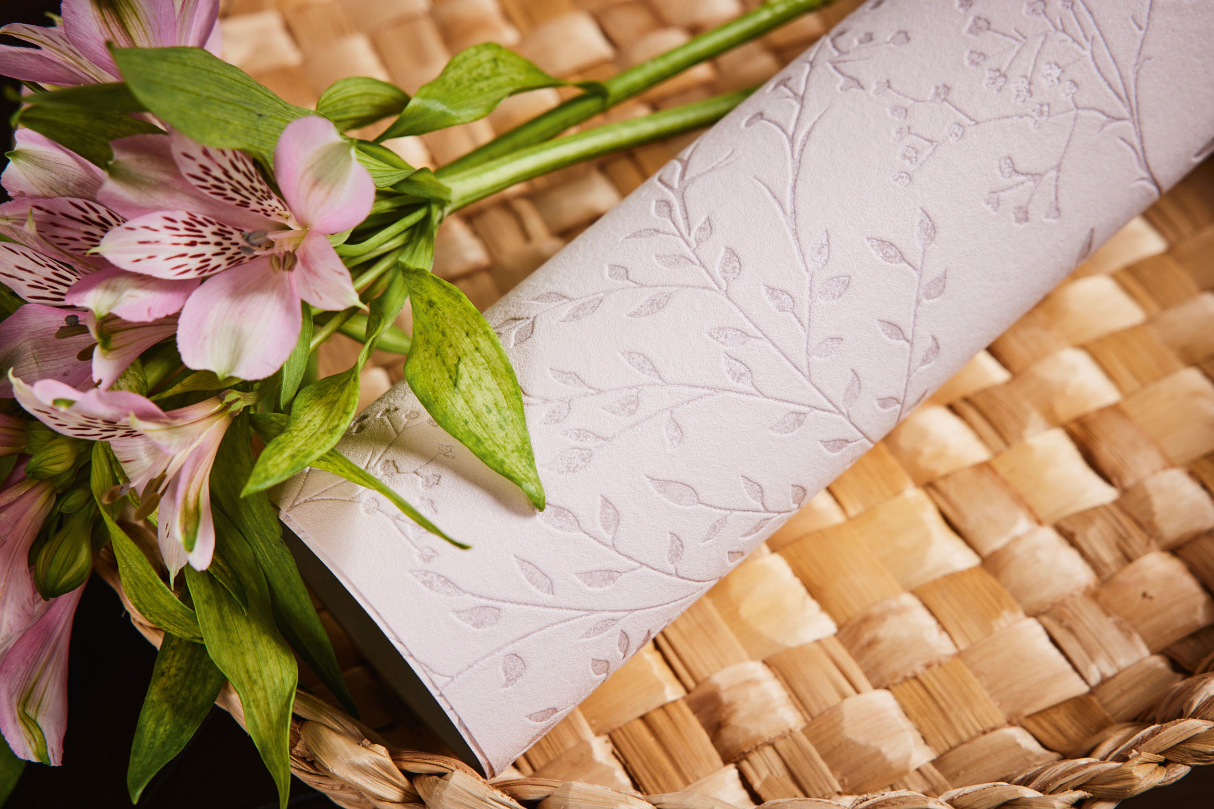 AS Vliestapete Trendwall 2 Blumentapete rose 381002