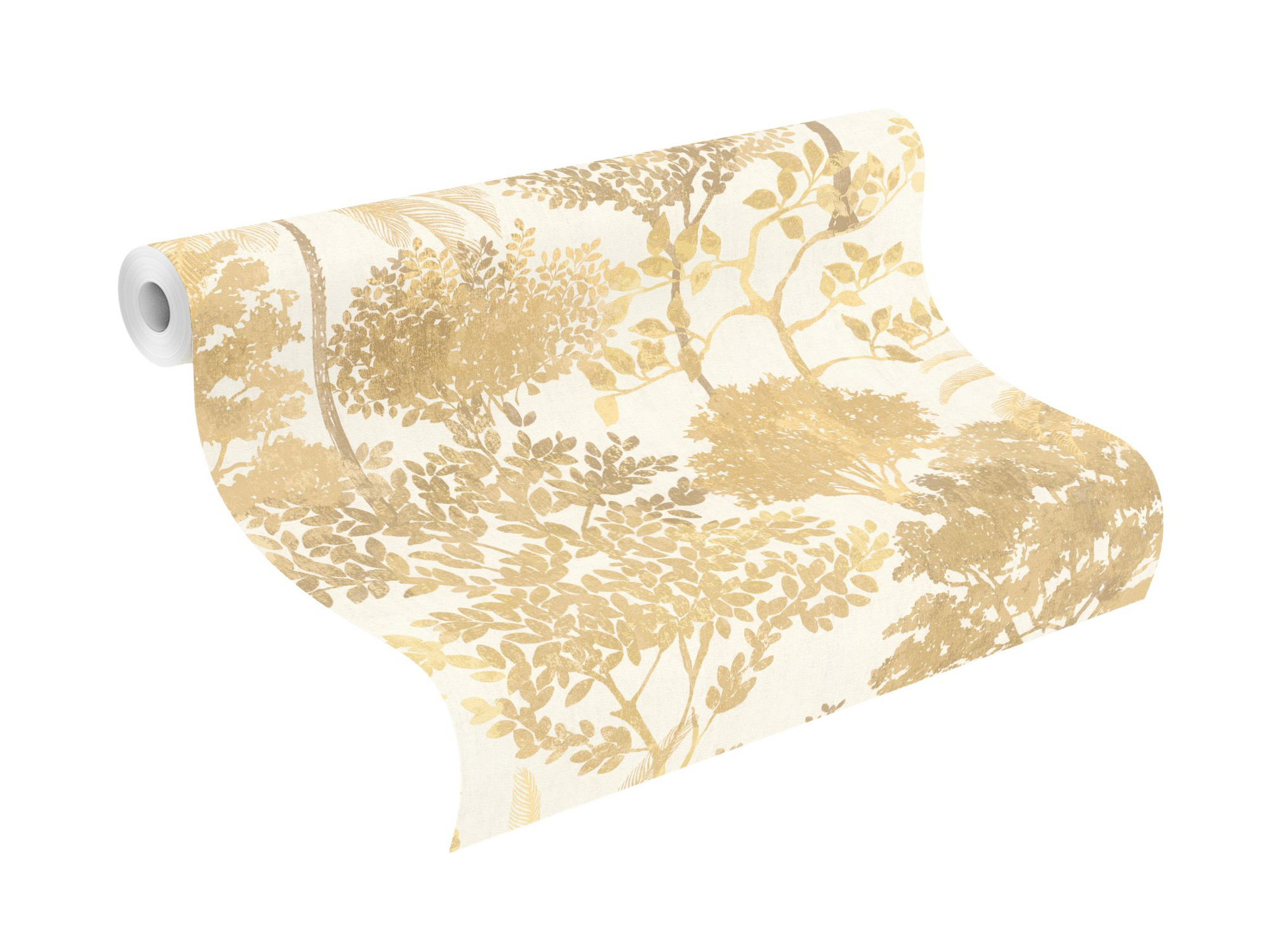 Rasch Vliestapete Symphony Gelb-Gelbgold 867336