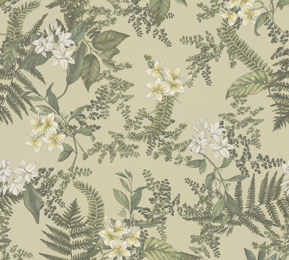 Livingwalls Vliestapete Drawn Into Nature Pflanzen  394241