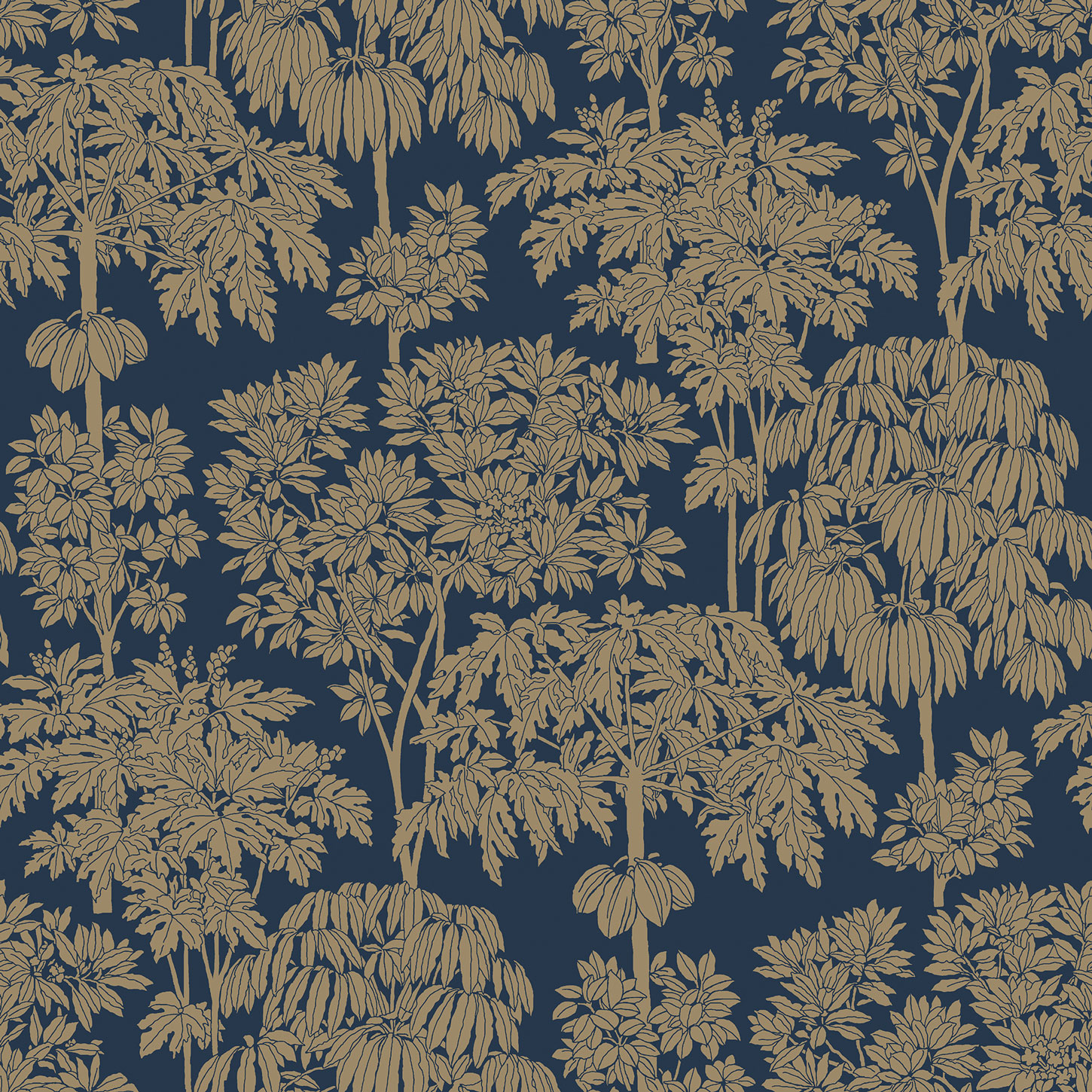 Grandeco Vliestapete Ciara Floral blau A63404