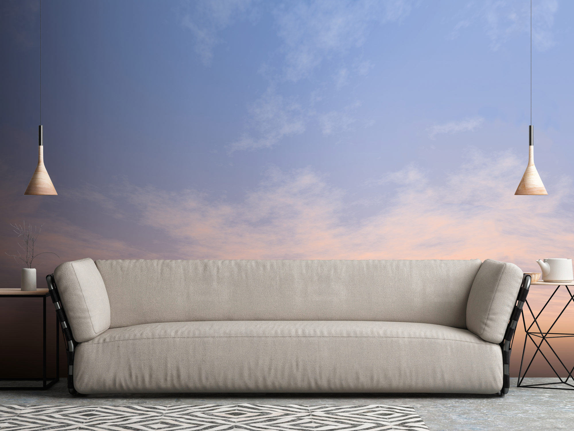 Livingwalls Vliestapete The Wall II Himmeltapete 392291