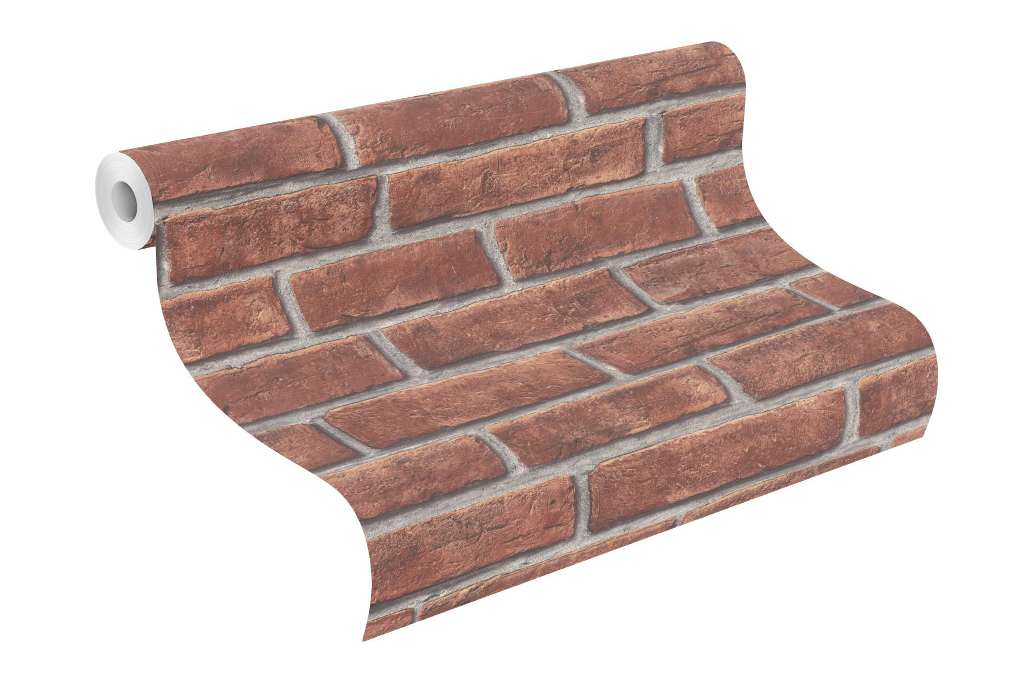 Rasch Vliestapete Allegretto Rot-Ziegelrot 791440