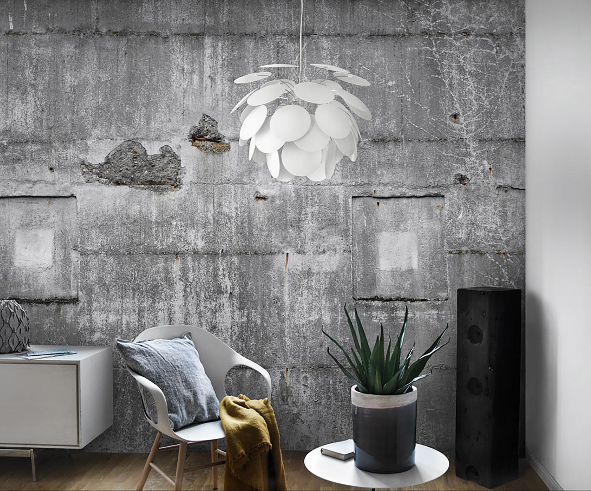 Rasch Fototapete Magic Walls Beton 445503