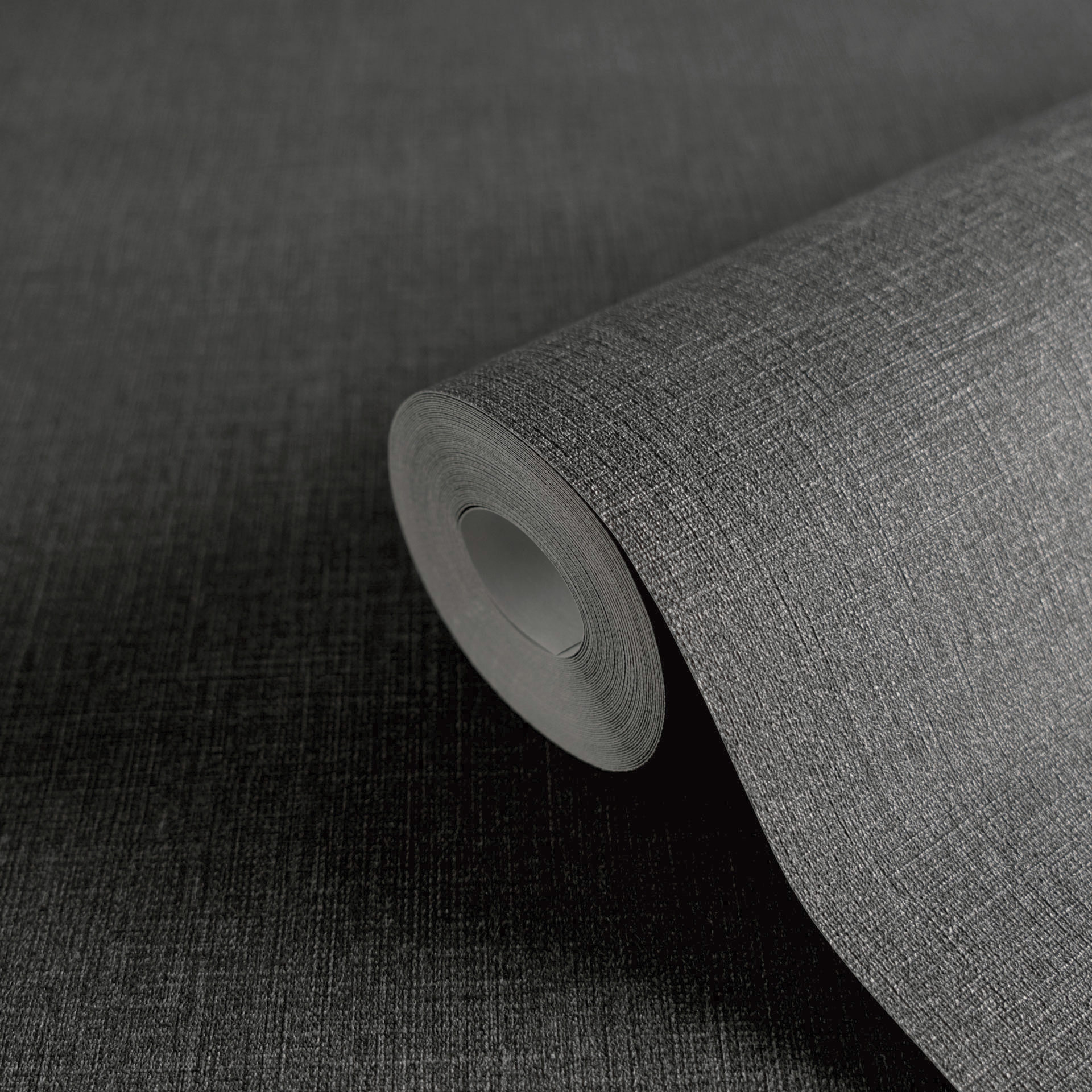 Livingwalls Vliestapete Stories of Life Uni Schwarz 396524