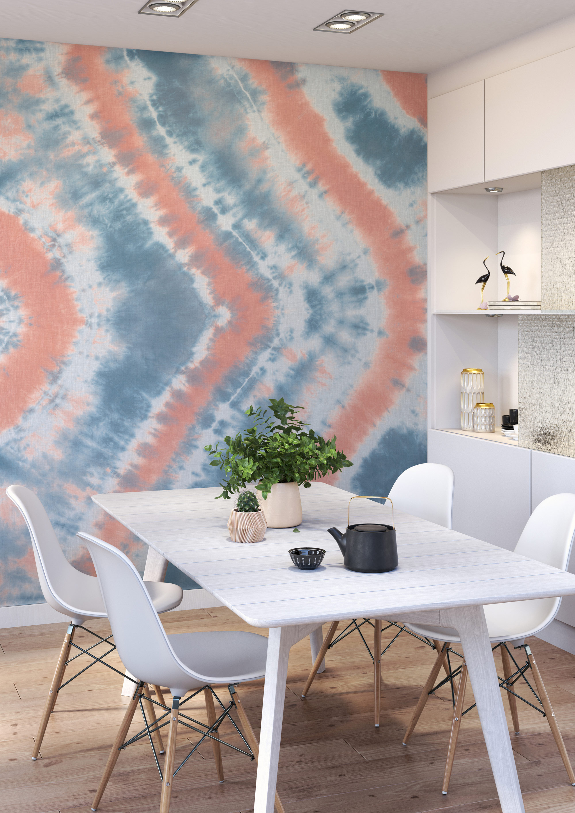 Rasch Fototapete Beachhouse Blau 367621