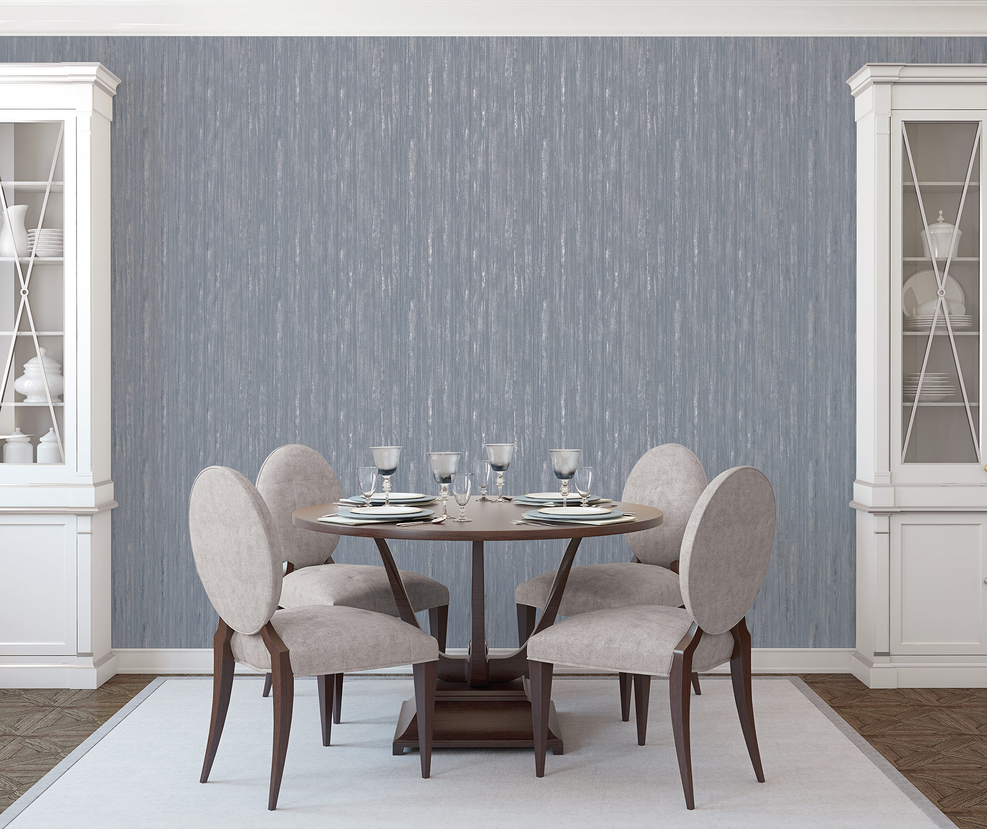 Essener Vliestapete Special FX 2 Silbergrau G67709