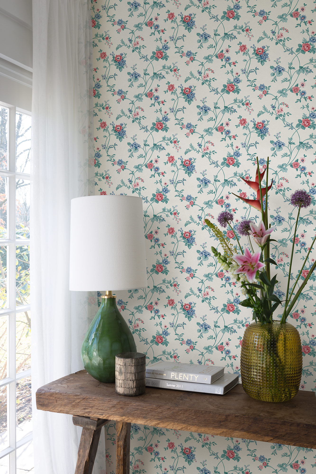 Rasch Textil Vliestapete Petite Fleur 5 Blumen 288338