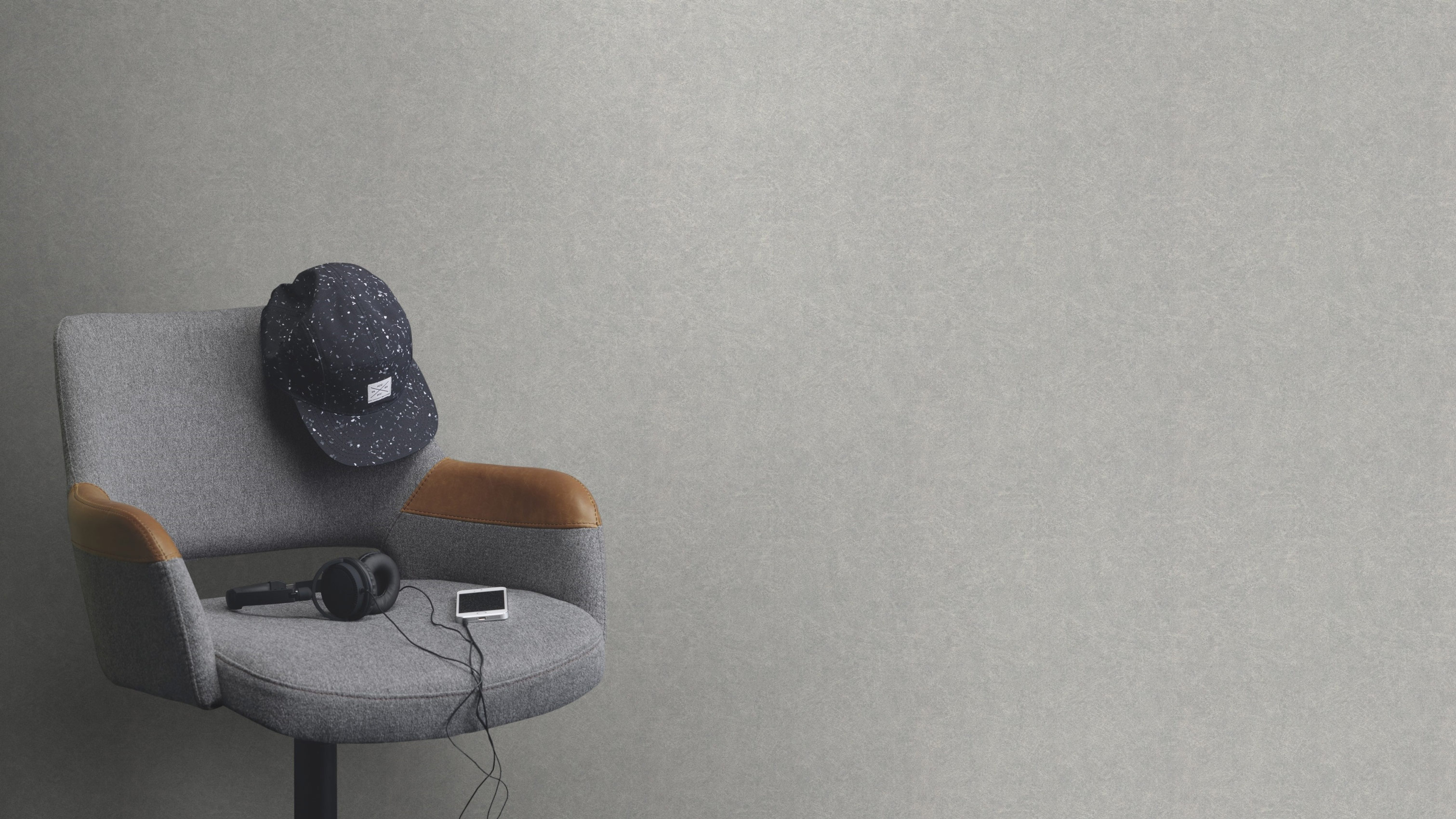 Rasch Vliestapete Welcome Home Grau-Nebel 699807