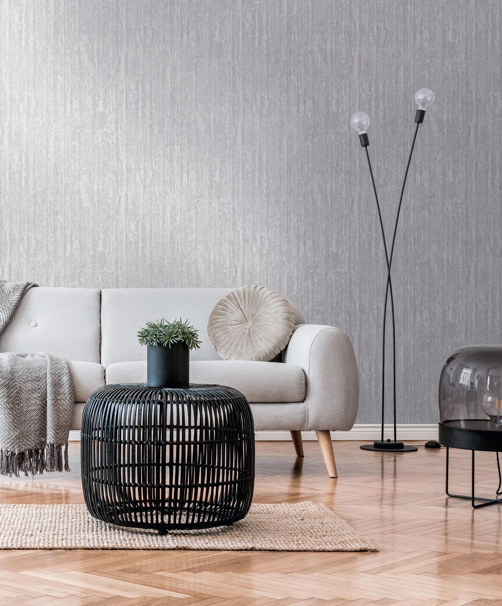 Livingwalls Vliestapete Smart Surfaces Holz-Optik 395612