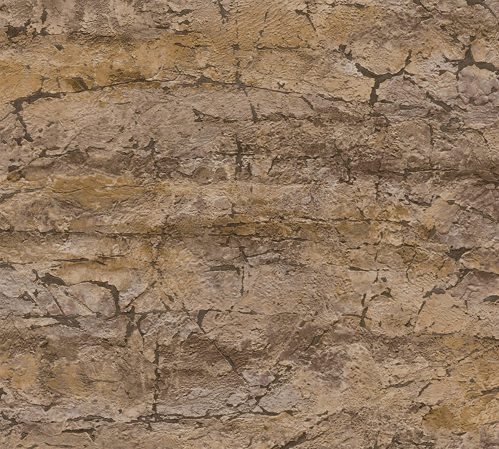 AS Vliestapete MS Vibes & Styles Steintapete Beige 791991