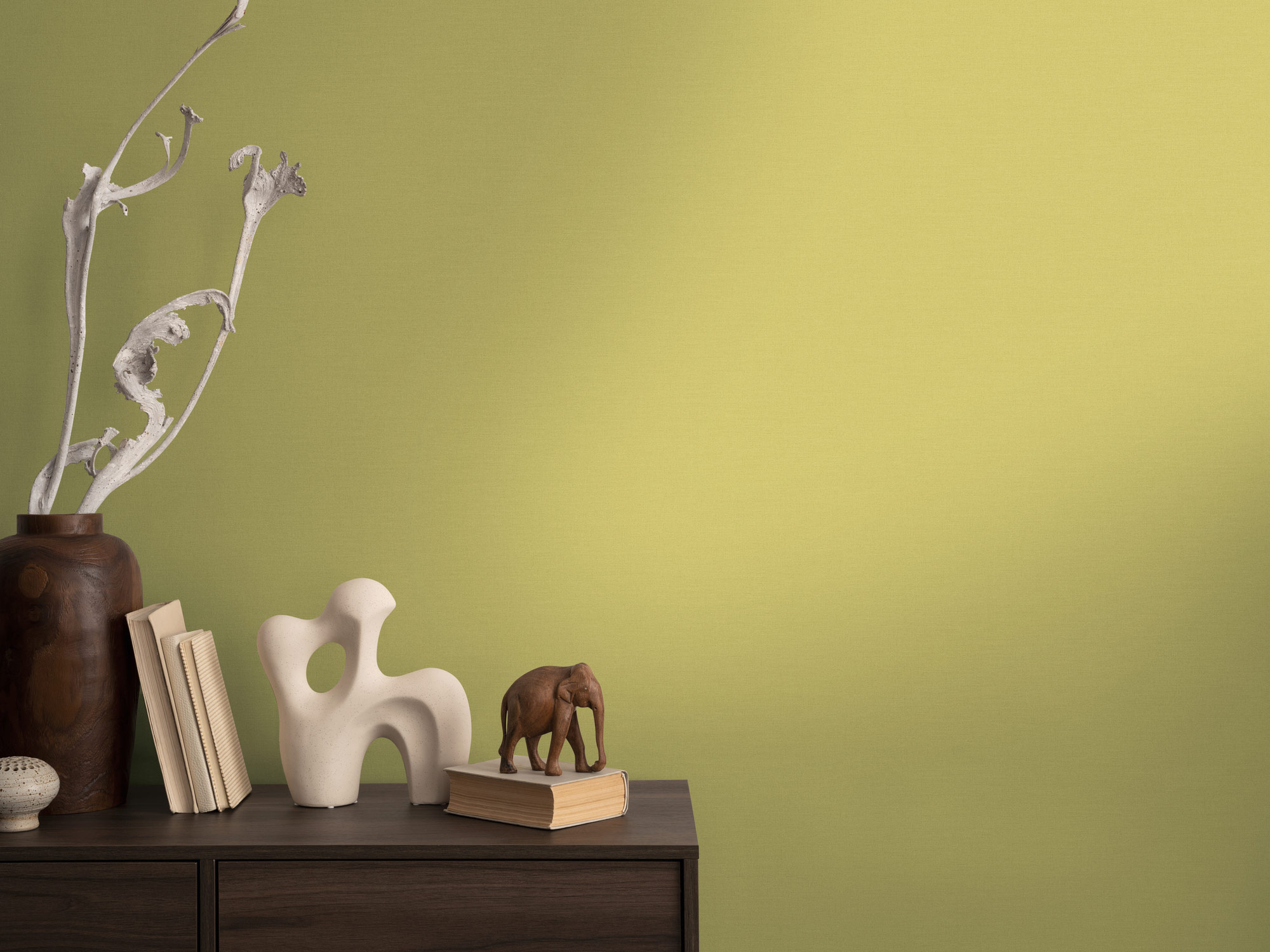 AS Vliestapete PintWalls 3 Unitapete Grün 390974