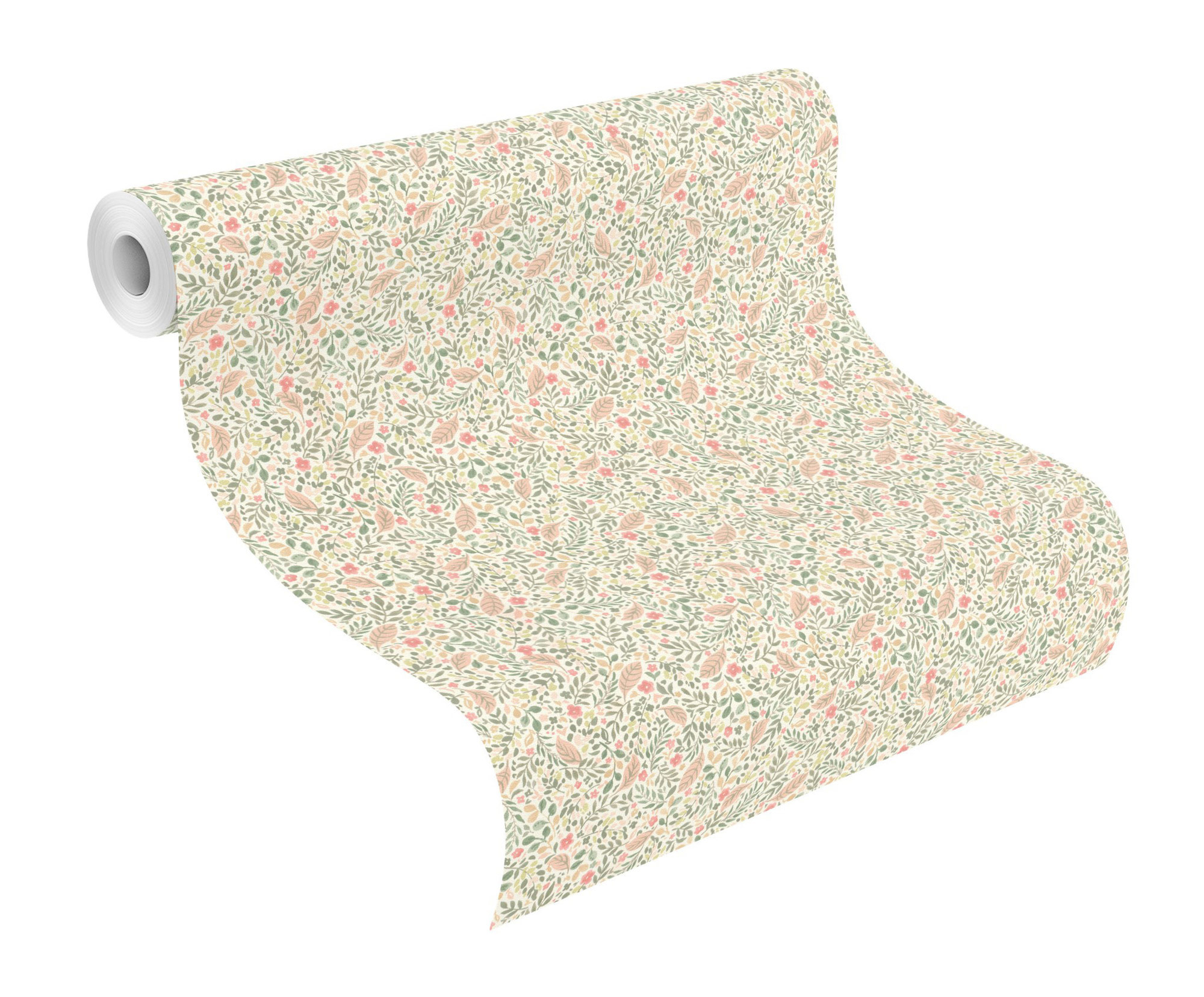 Rasch Vliestapete Beltesto Grün-wiesengrün Floral 795011