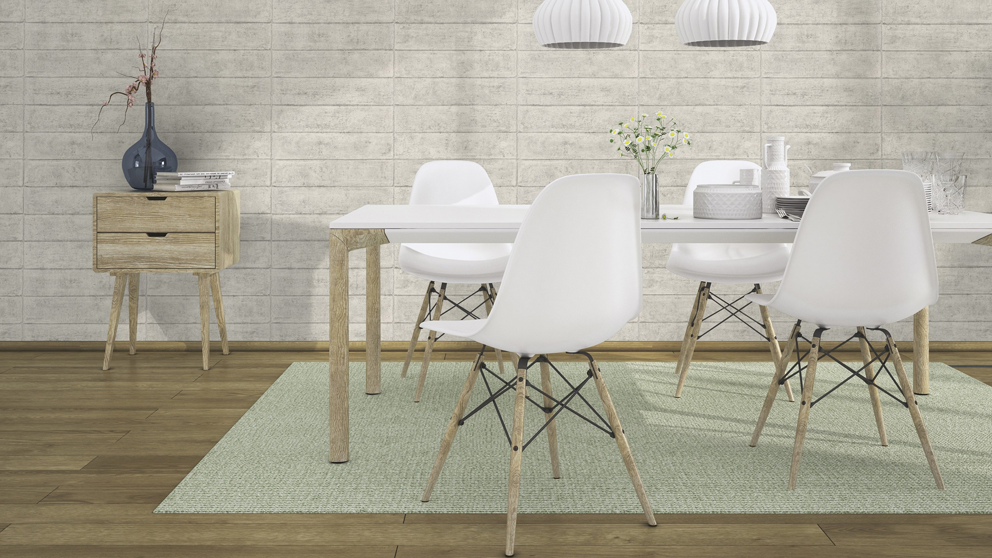 Rasch Vliestapete Factory V Backsteine Beton 499636