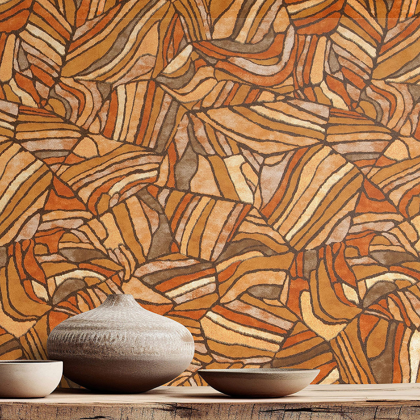 Hohenberger Vliestapete Glasperlen Yuuma Tori 81405