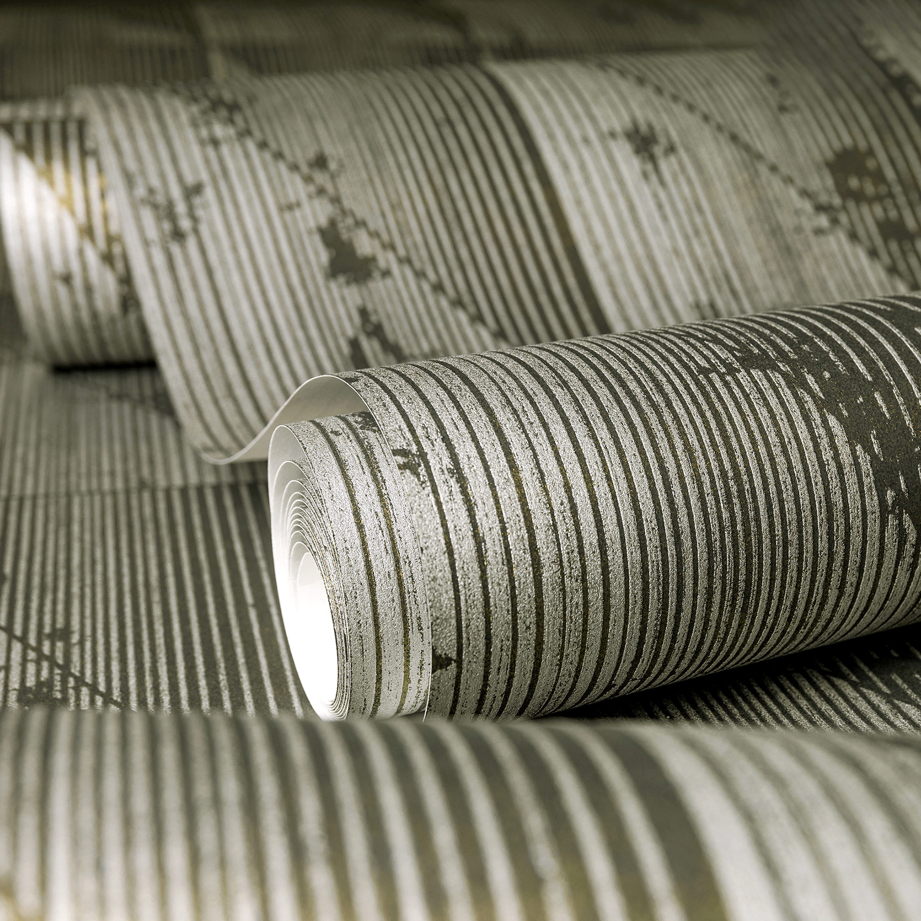 Hohenberger Vliestapete Divino Sancus Anthracite 65280