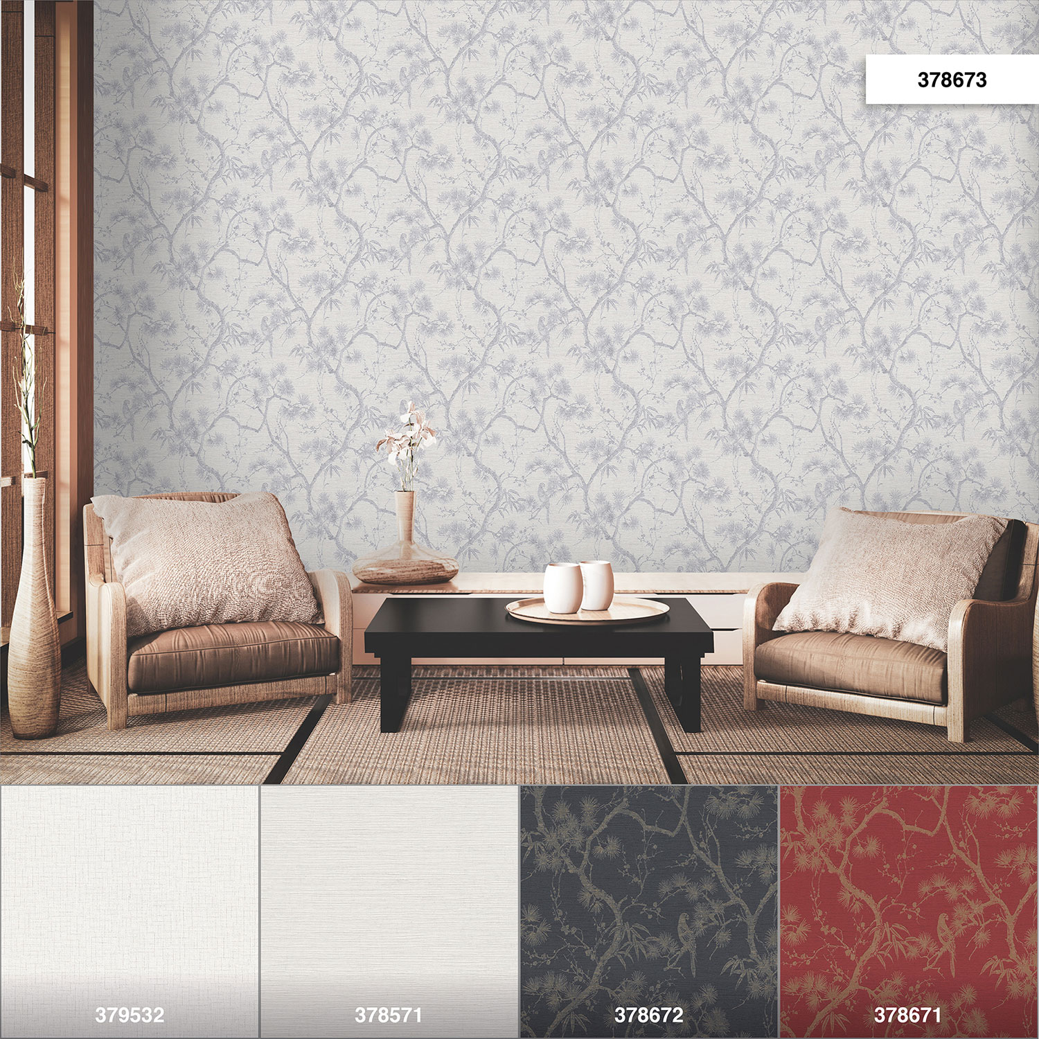 AS Vliestapete Metropolitan Stories 2 Florale Tapete 378673