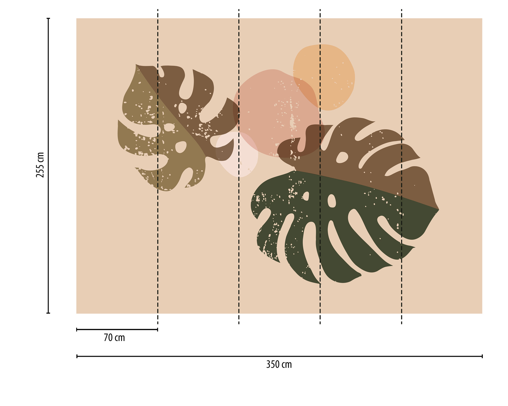 AS Fototapete Designwalls 2 Blätter Kunst DD123678