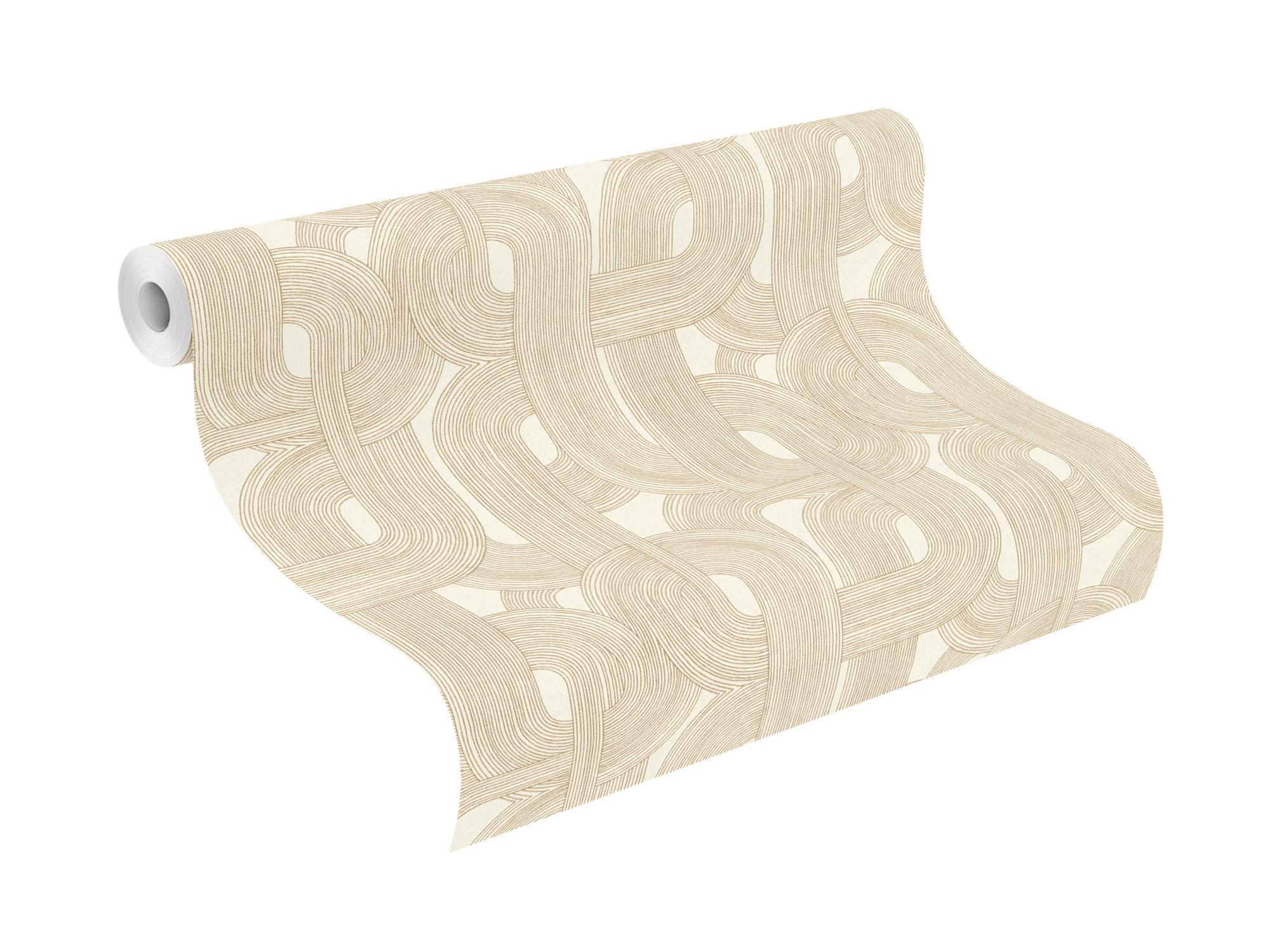 Rasch Vliestapete Symphony Weiß-Cremeweiß 868111