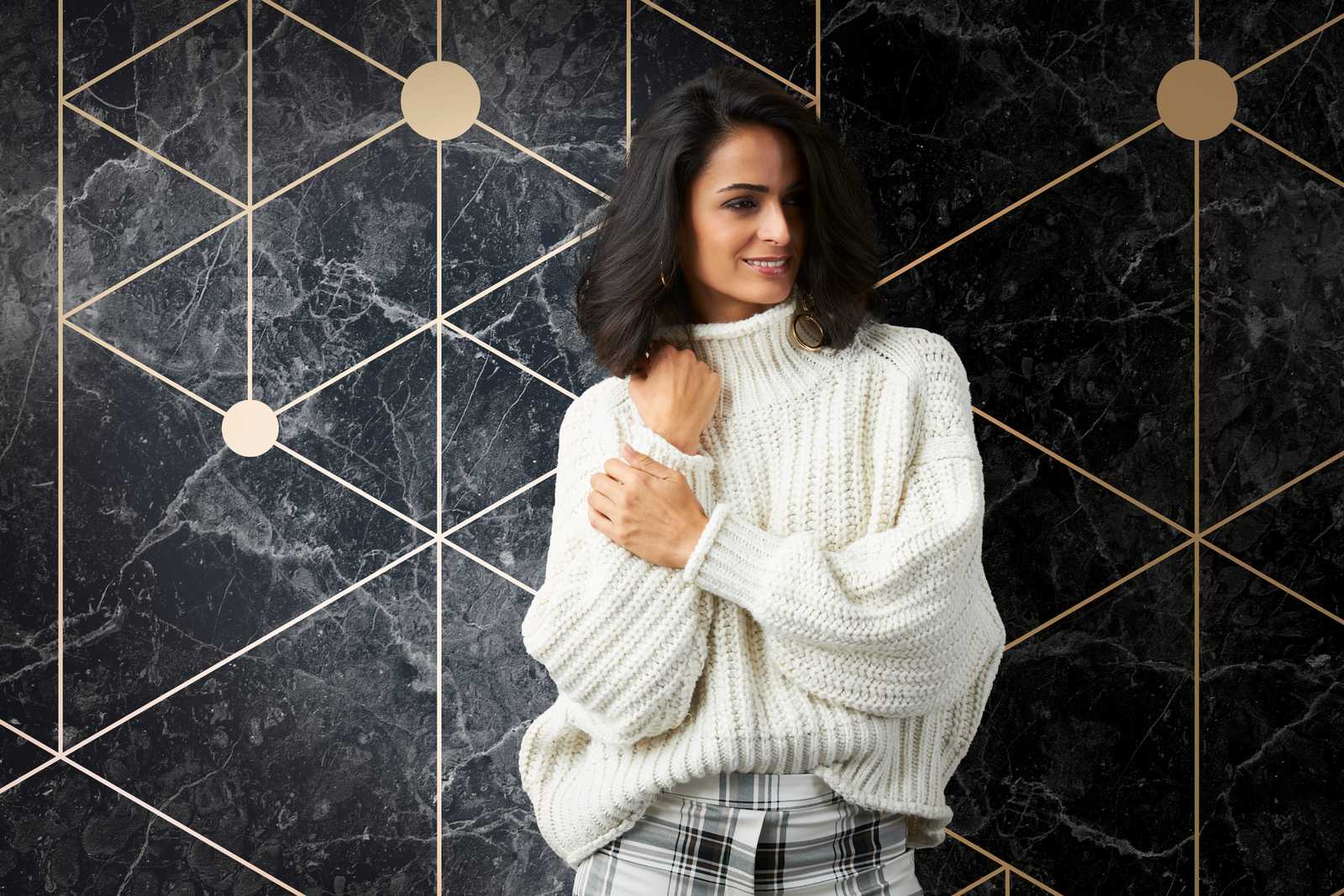 Livingwalls Vliestapete The Wall Geometrisch 382601