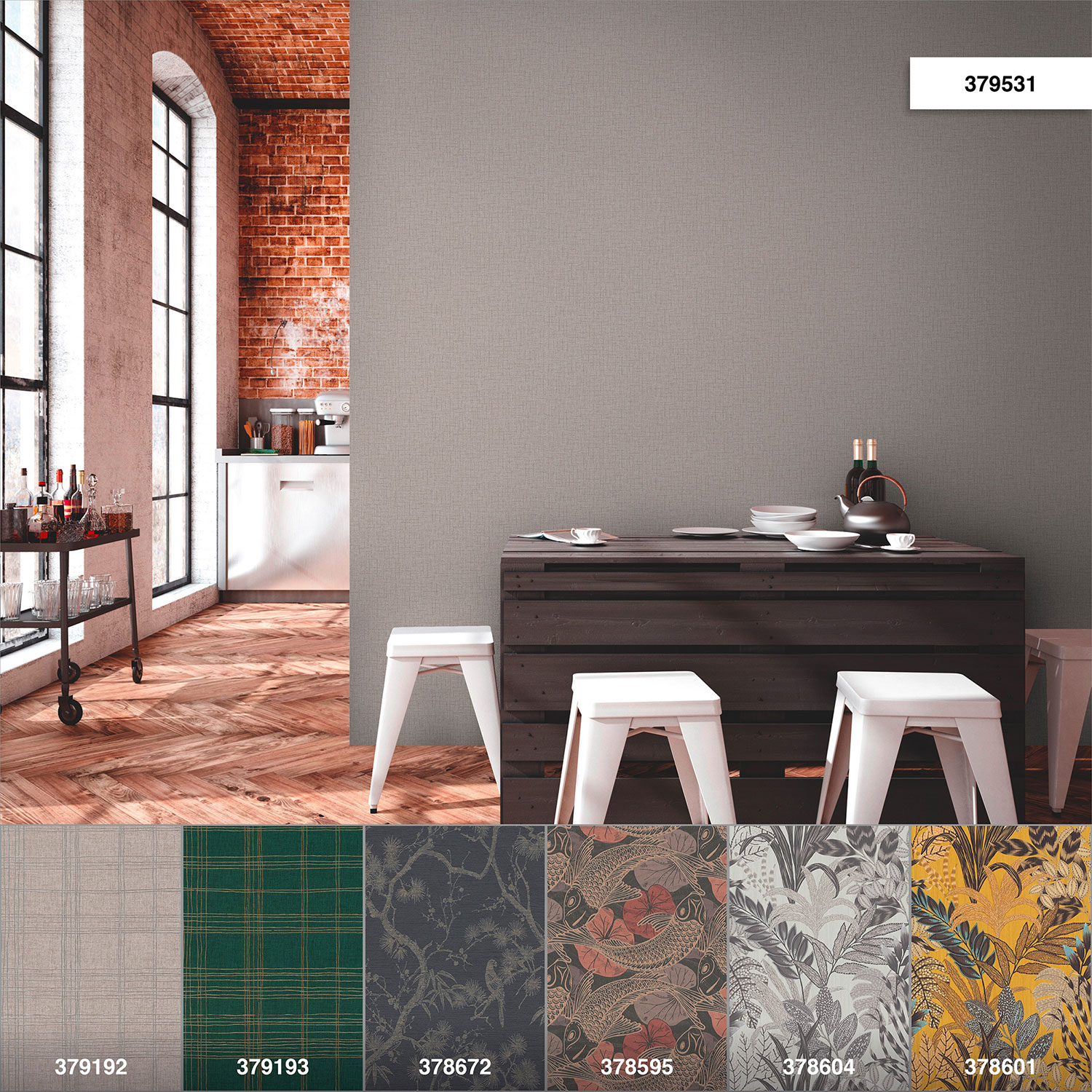 AS Vliestapete Metropolitan Stories 2 Unitapete 379531