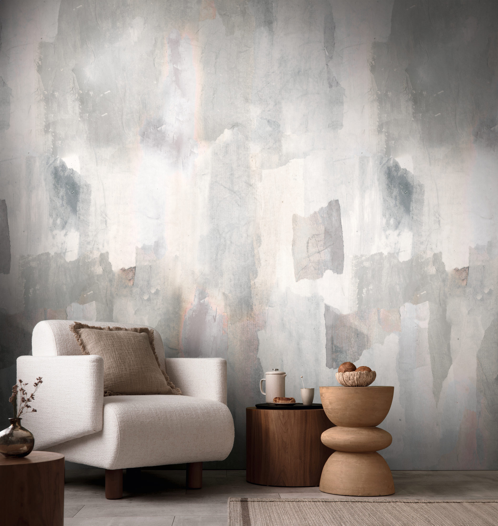 AS Vliestapete Anna d'Andrea Abstrakt Creme 782073