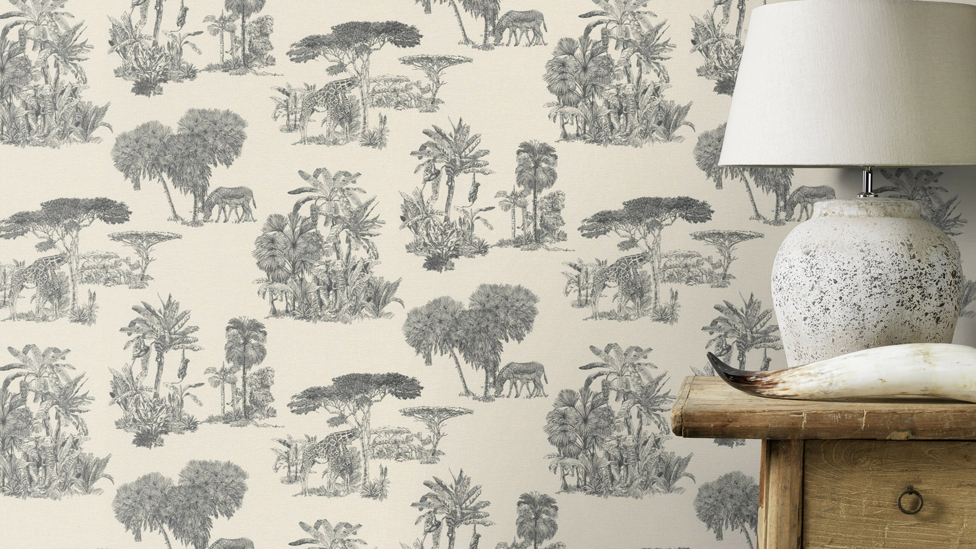 Rasch Vliestapete Lirico Botanisch 555028