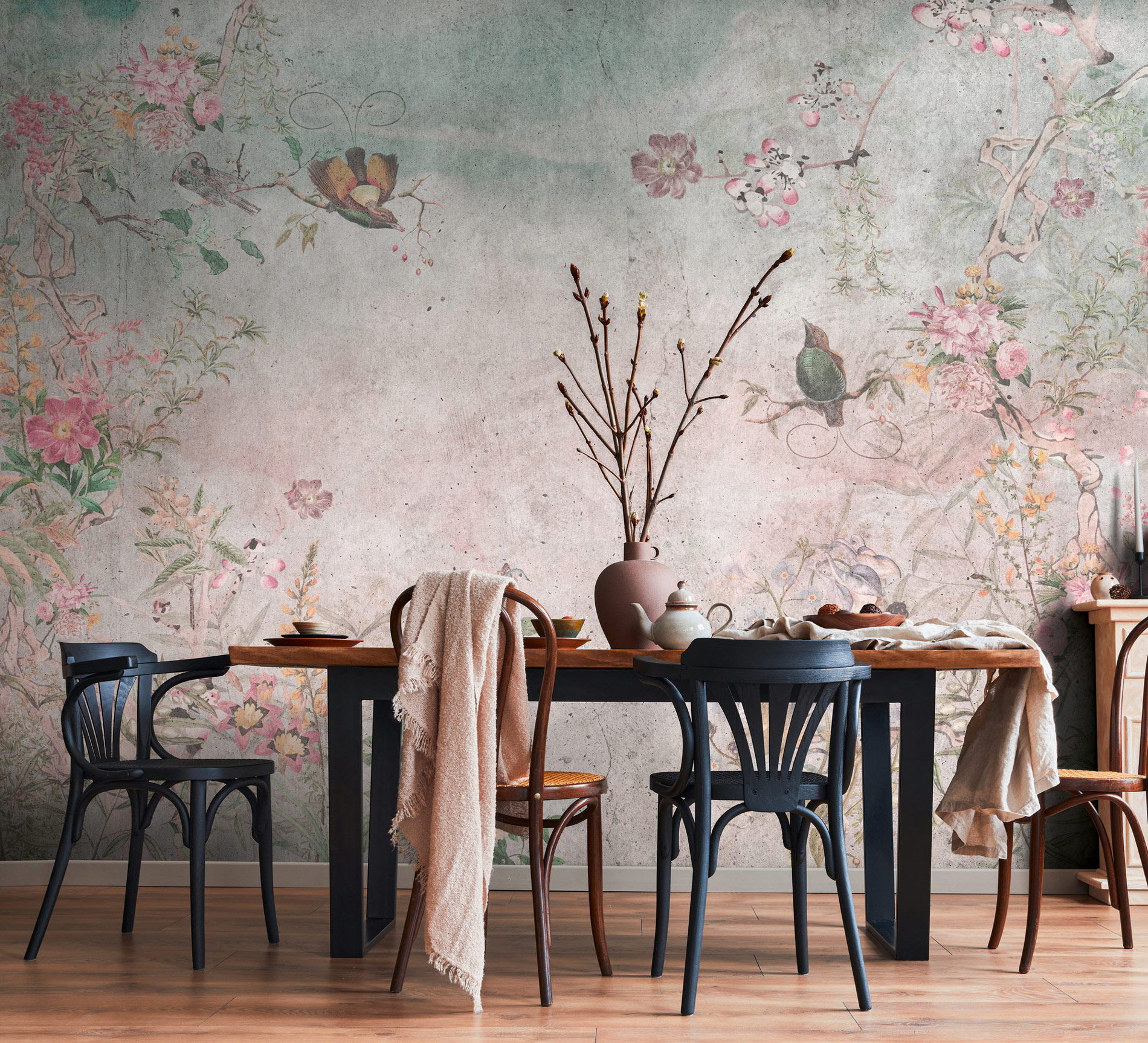 Livingwalls Vliestapete The Wall 3 Floral 399201