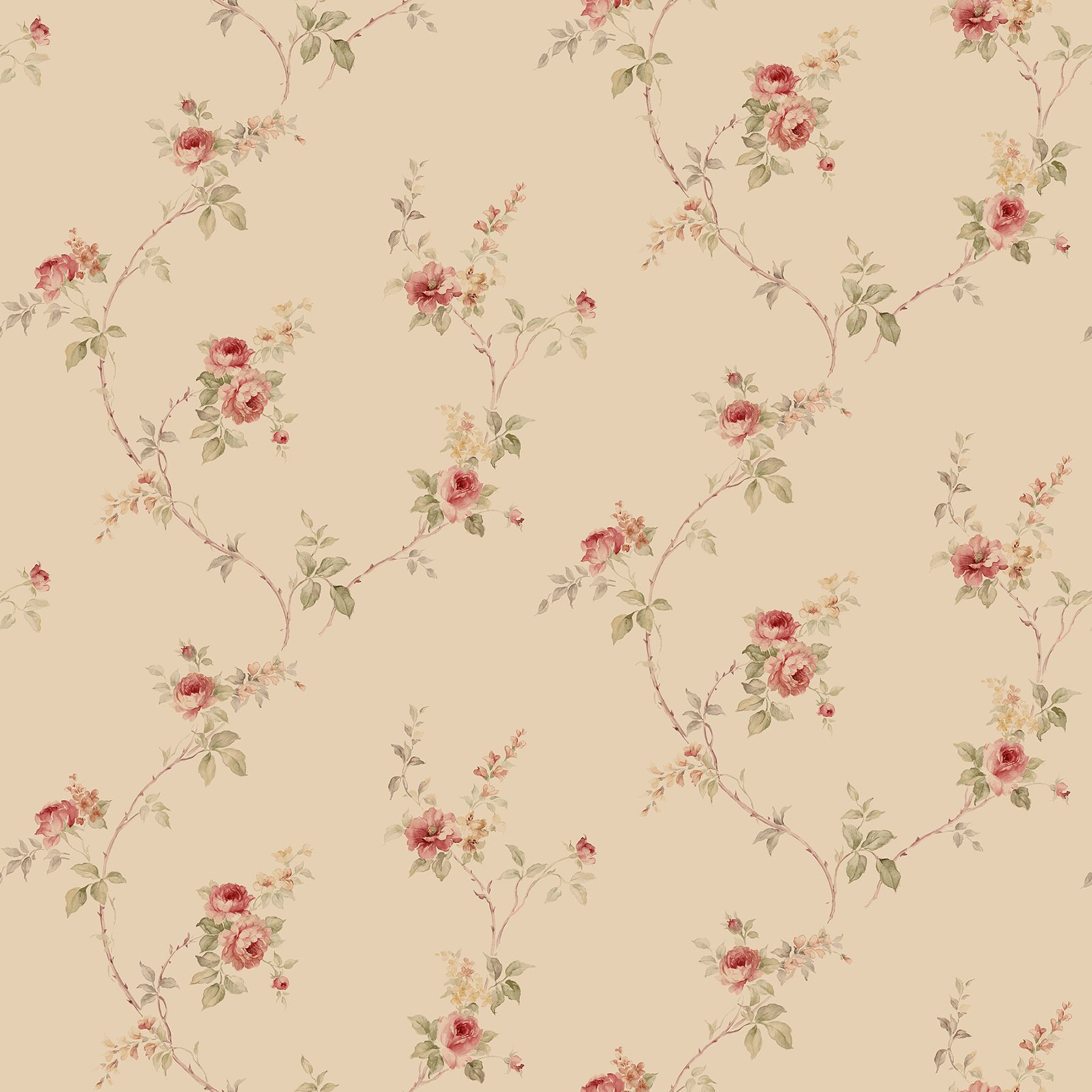 Essener Vliestapete Classic Silks 4 Blumen CI38228